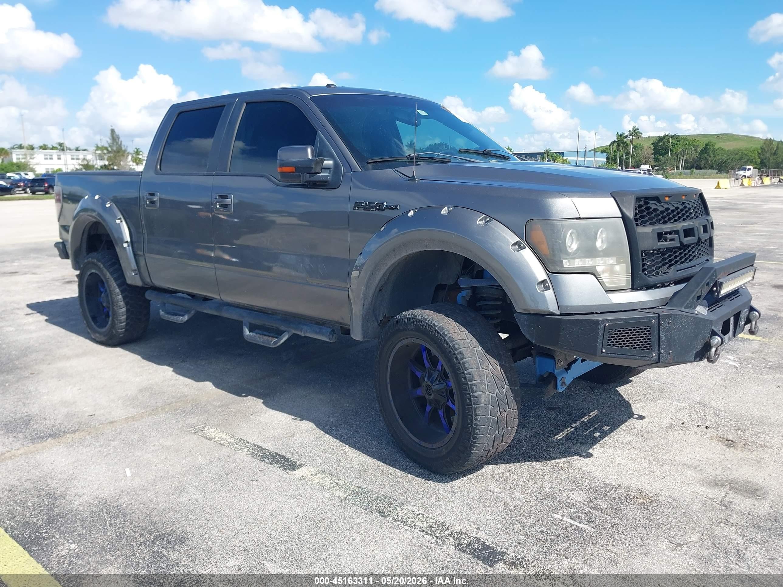 2010 Ford F-150 Fx4/harley-davidson/king Ranch/lariat/platinum/xl/xlt Gray vin: 1FTFW1EV8AFD39090
