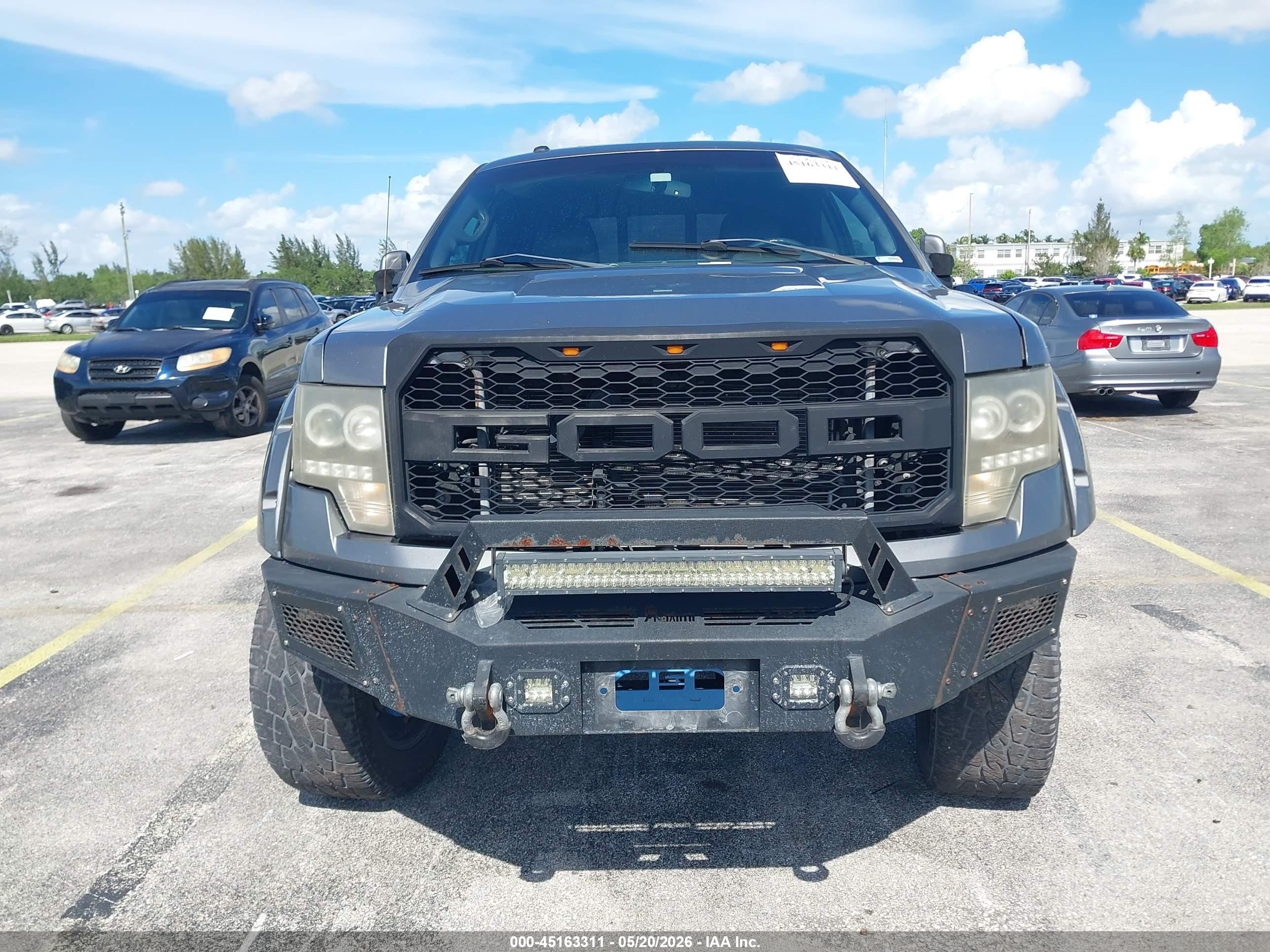 2010 Ford F-150 Fx4/harley-davidson/king Ranch/lariat/platinum/xl/xlt Gray vin: 1FTFW1EV8AFD39090