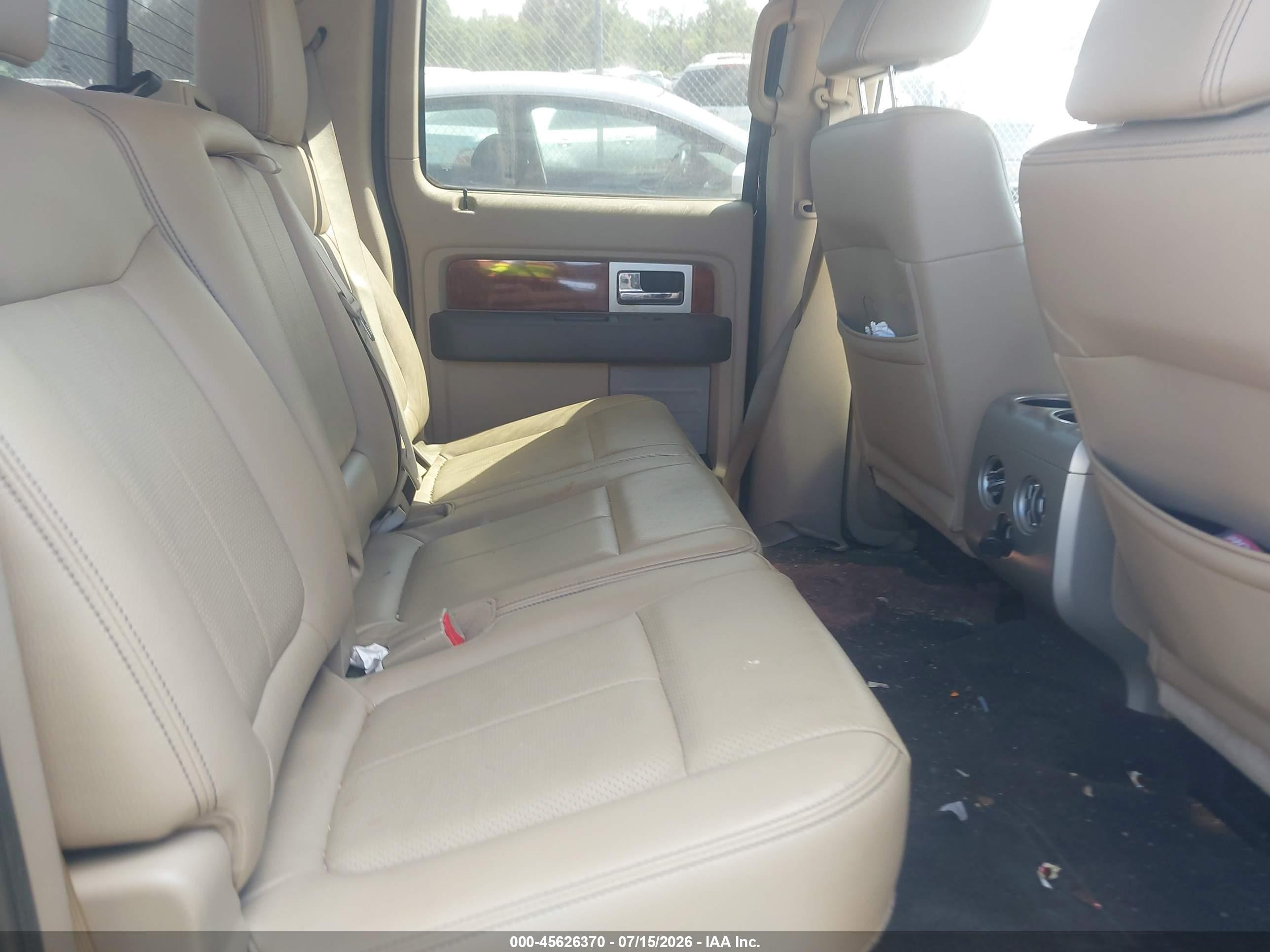 2010 Ford F150 Supercrew Red vin: 1FTFW1EV8AFD53197