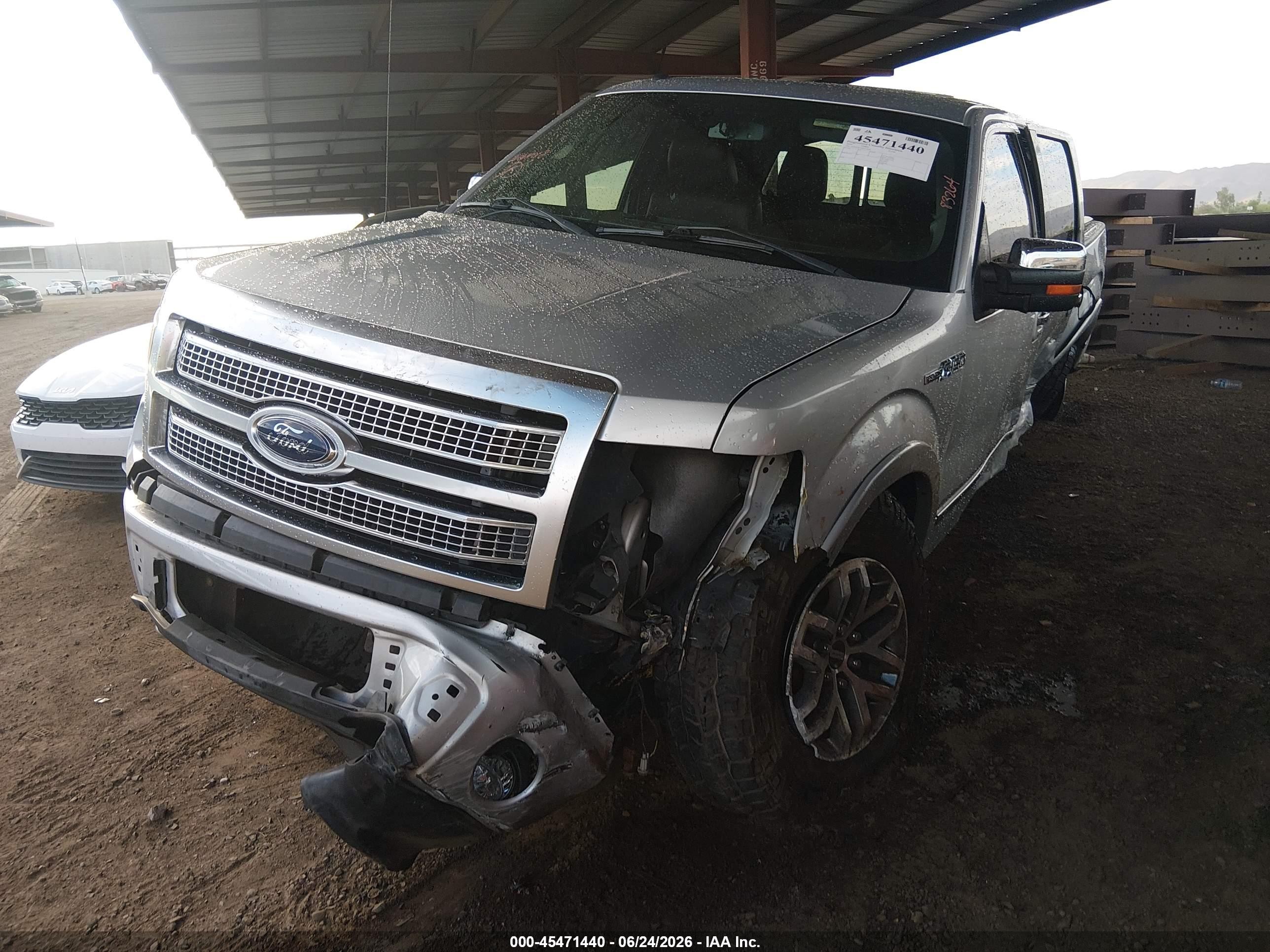 2010 Ford F-150   Silver vin: 1FTFW1EV8AFD70582
