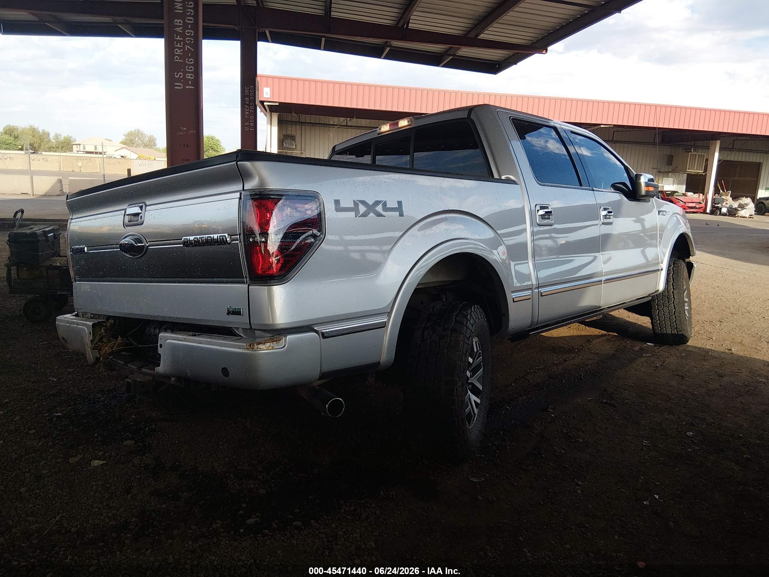 2010 Ford F-150   Silver vin: 1FTFW1EV8AFD70582