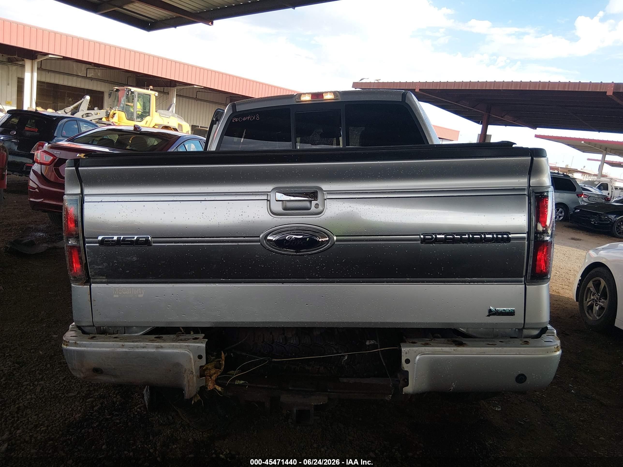2010 Ford F-150   Silver vin: 1FTFW1EV8AFD70582
