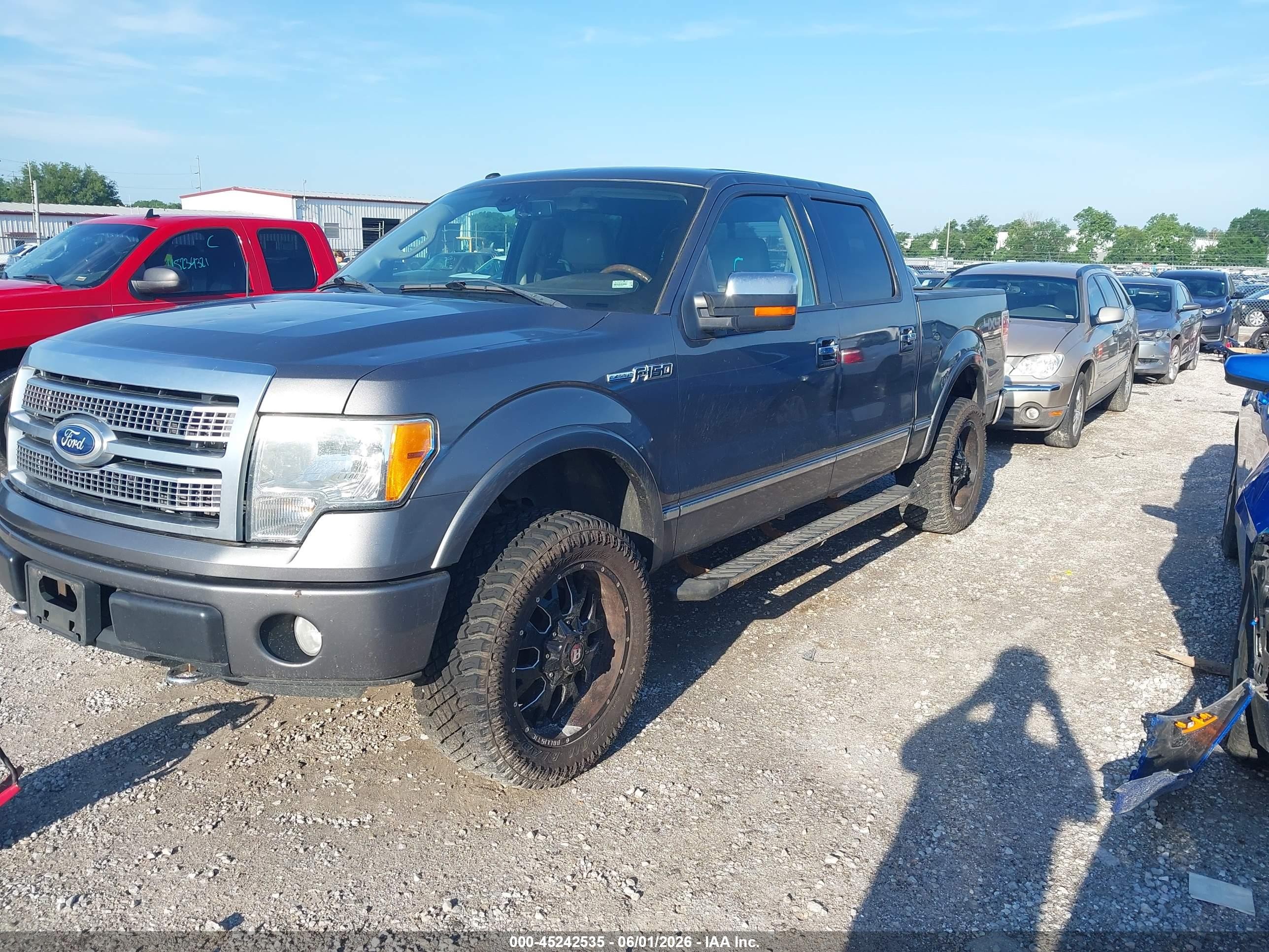 2010 Ford F-150 Platinum Silver vin: 1FTFW1EV8AFD79203