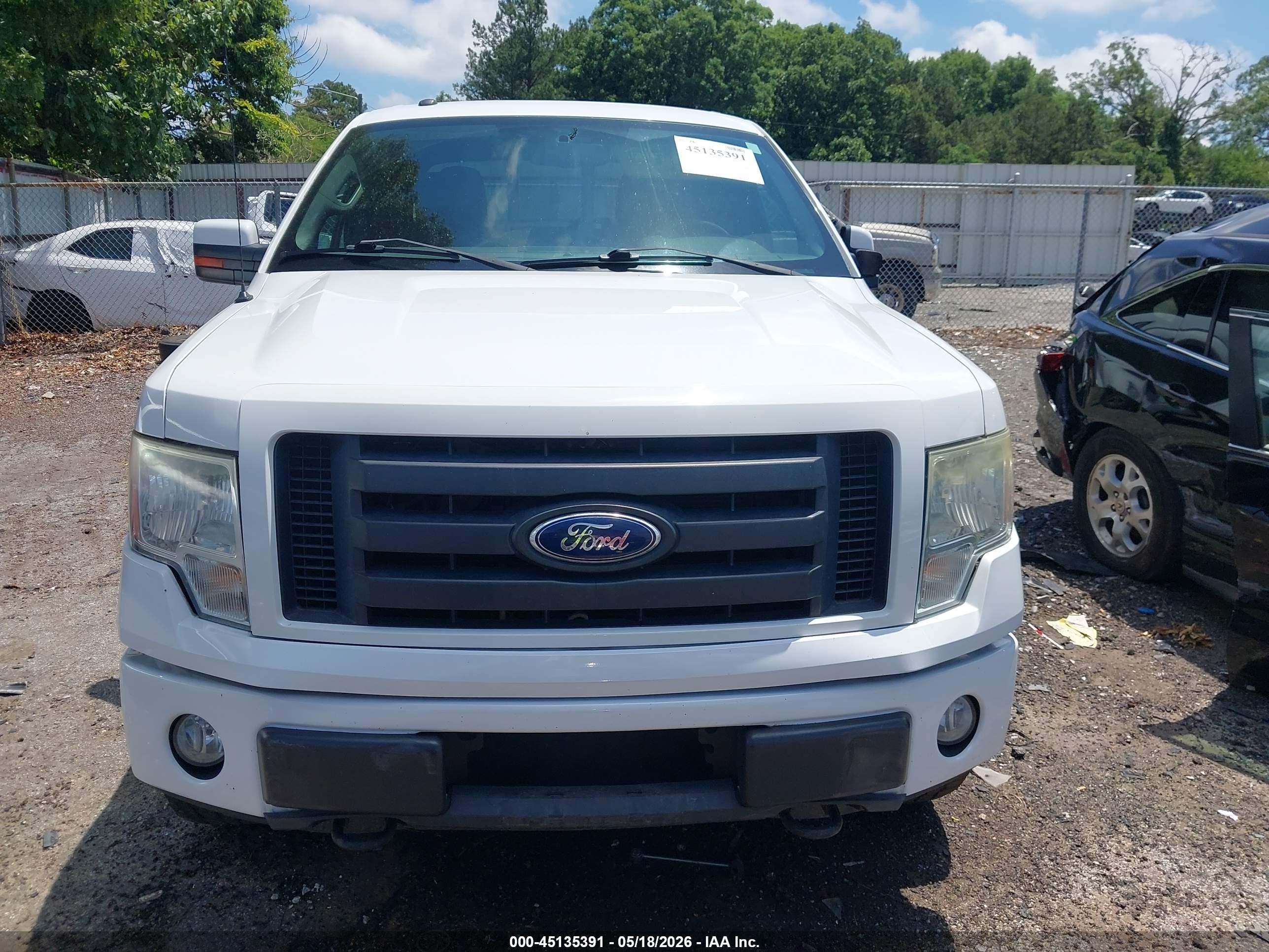 2010 Ford F-150 Fx4/harley-davidson/king Ranch/lariat/platinum/xl/xlt White vin: 1FTFW1EV8AFD96633