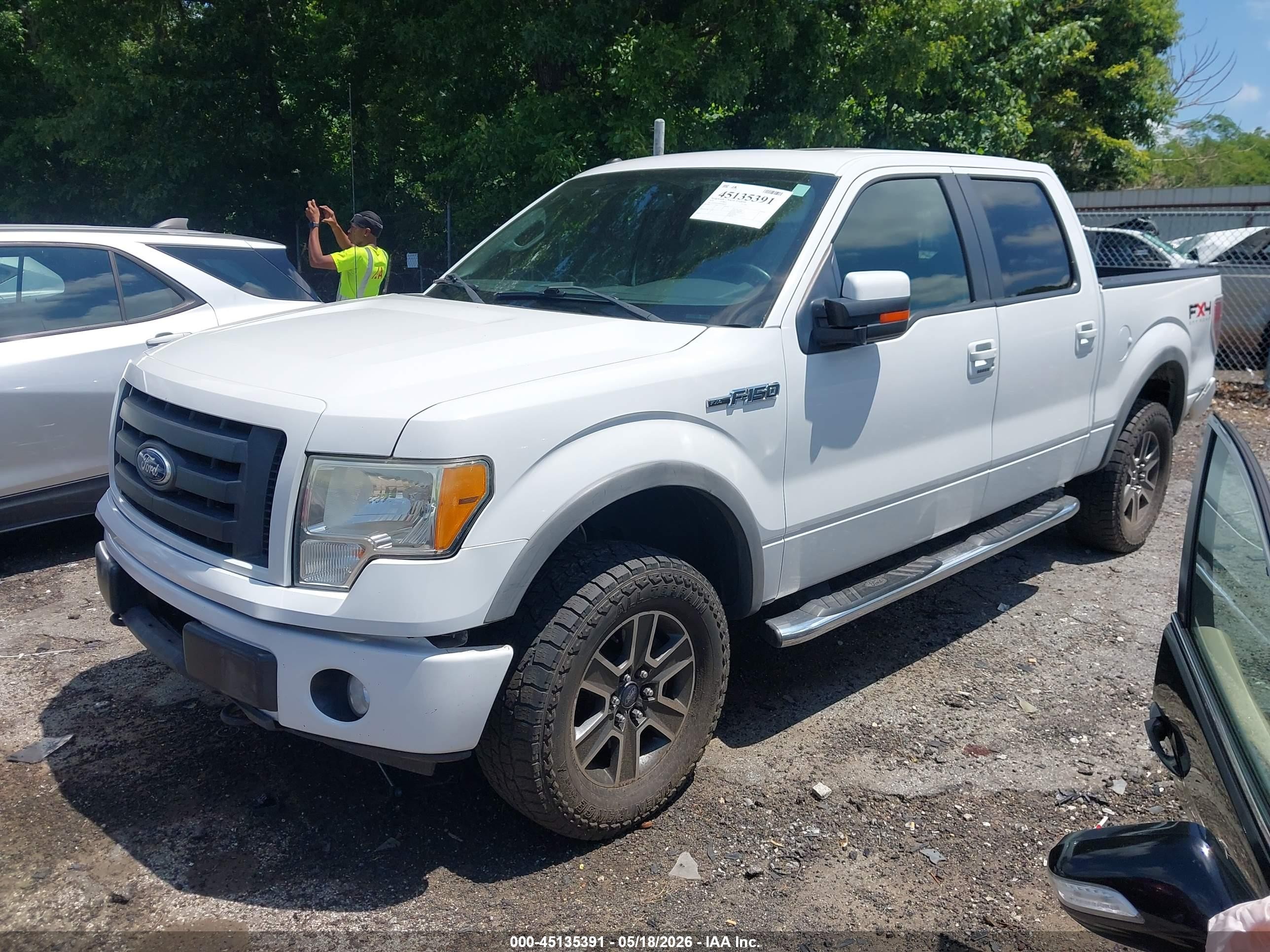2010 Ford F-150 Fx4/harley-davidson/king Ranch/lariat/platinum/xl/xlt White vin: 1FTFW1EV8AFD96633