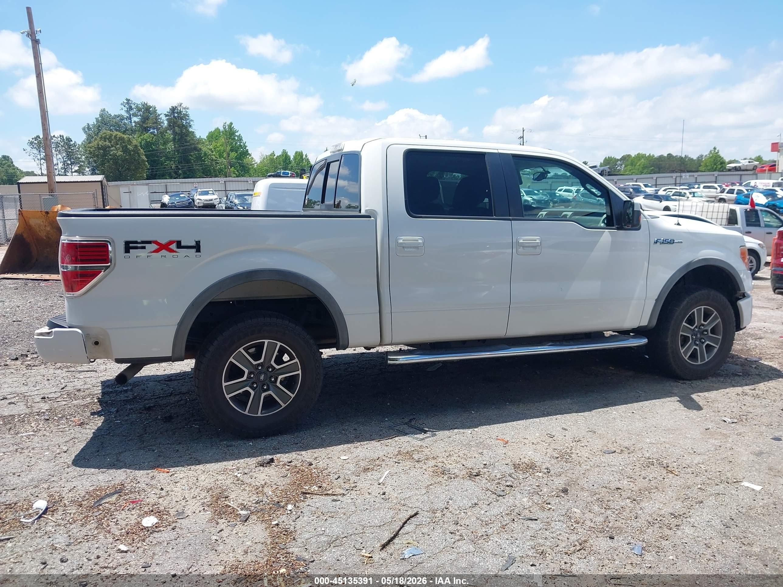 2010 Ford F-150 Fx4/harley-davidson/king Ranch/lariat/platinum/xl/xlt White vin: 1FTFW1EV8AFD96633