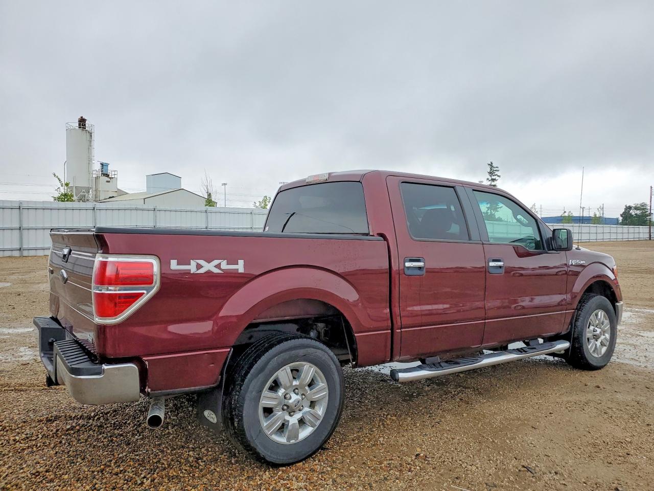 2010 Ford F150 Supercrew Maroon vin: 1FTFW1EV8AKA76459