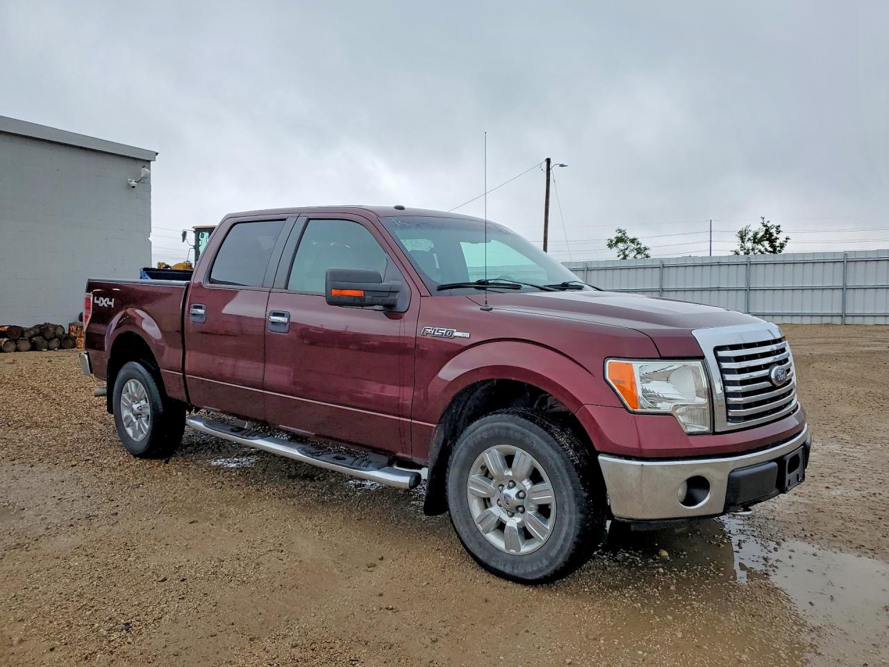 2010 Ford F150 Supercrew Maroon vin: 1FTFW1EV8AKA76459