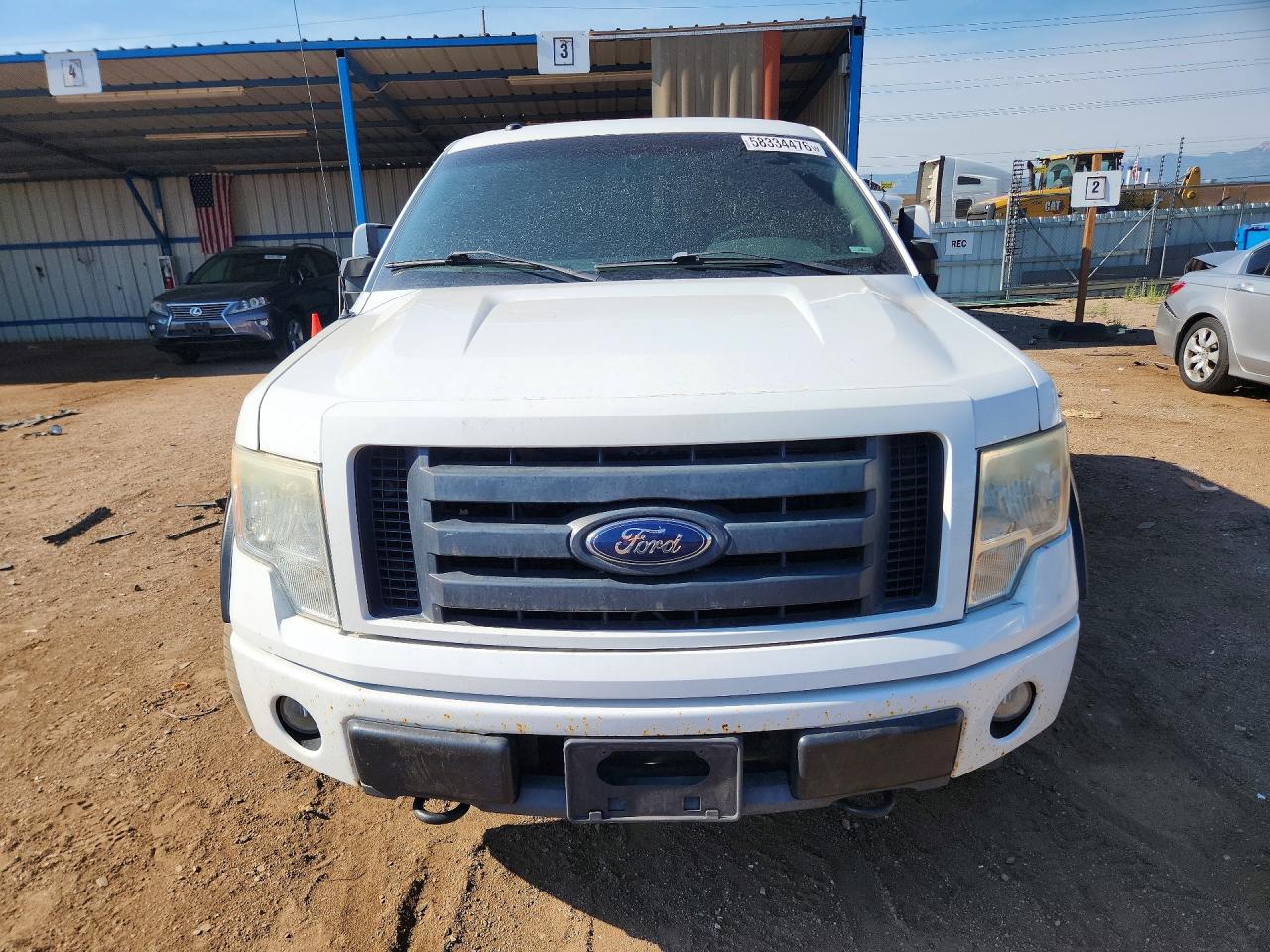 2010 Ford F150 Supercrew White vin: 1FTFW1EV8AKB47594