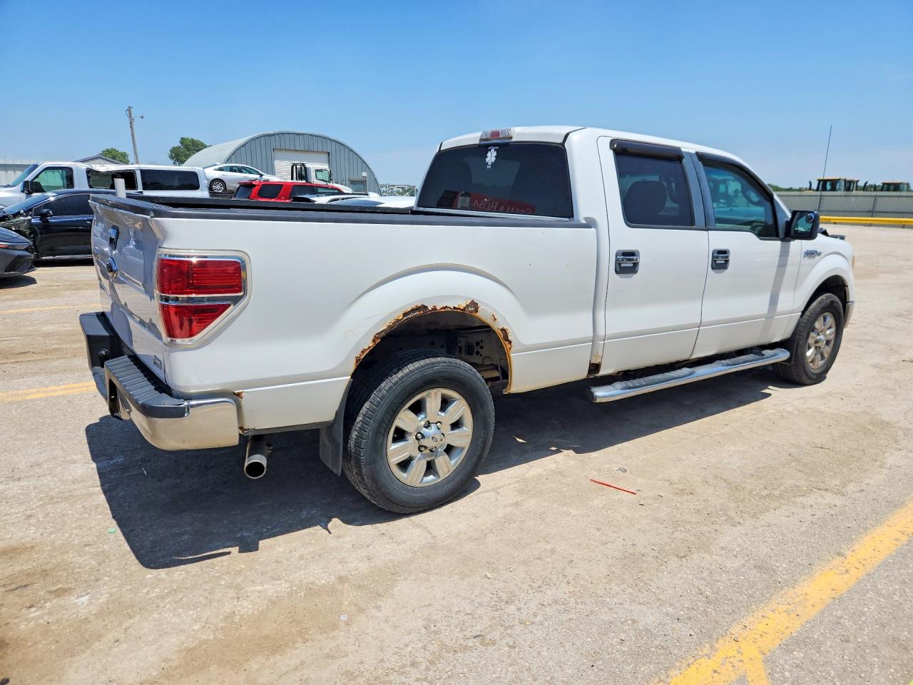 2010 Ford F150 Supercrew Белый vin: 1FTFW1EV8AKC37876