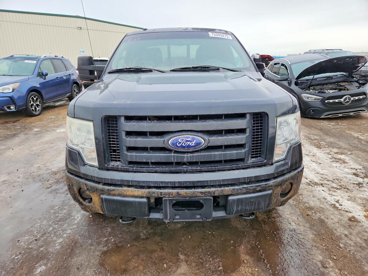 2010 Ford F150 Supercrew Black vin: 1FTFW1EV9AFA38330