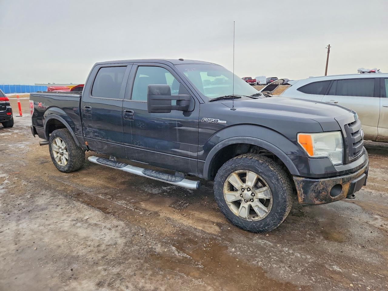 2010 Ford F150 Supercrew Black vin: 1FTFW1EV9AFA38330