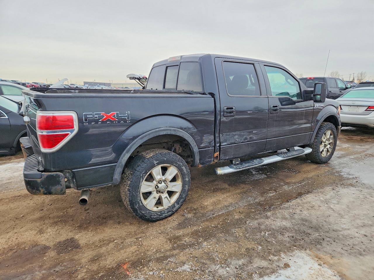 2010 Ford F150 Supercrew Black vin: 1FTFW1EV9AFA38330