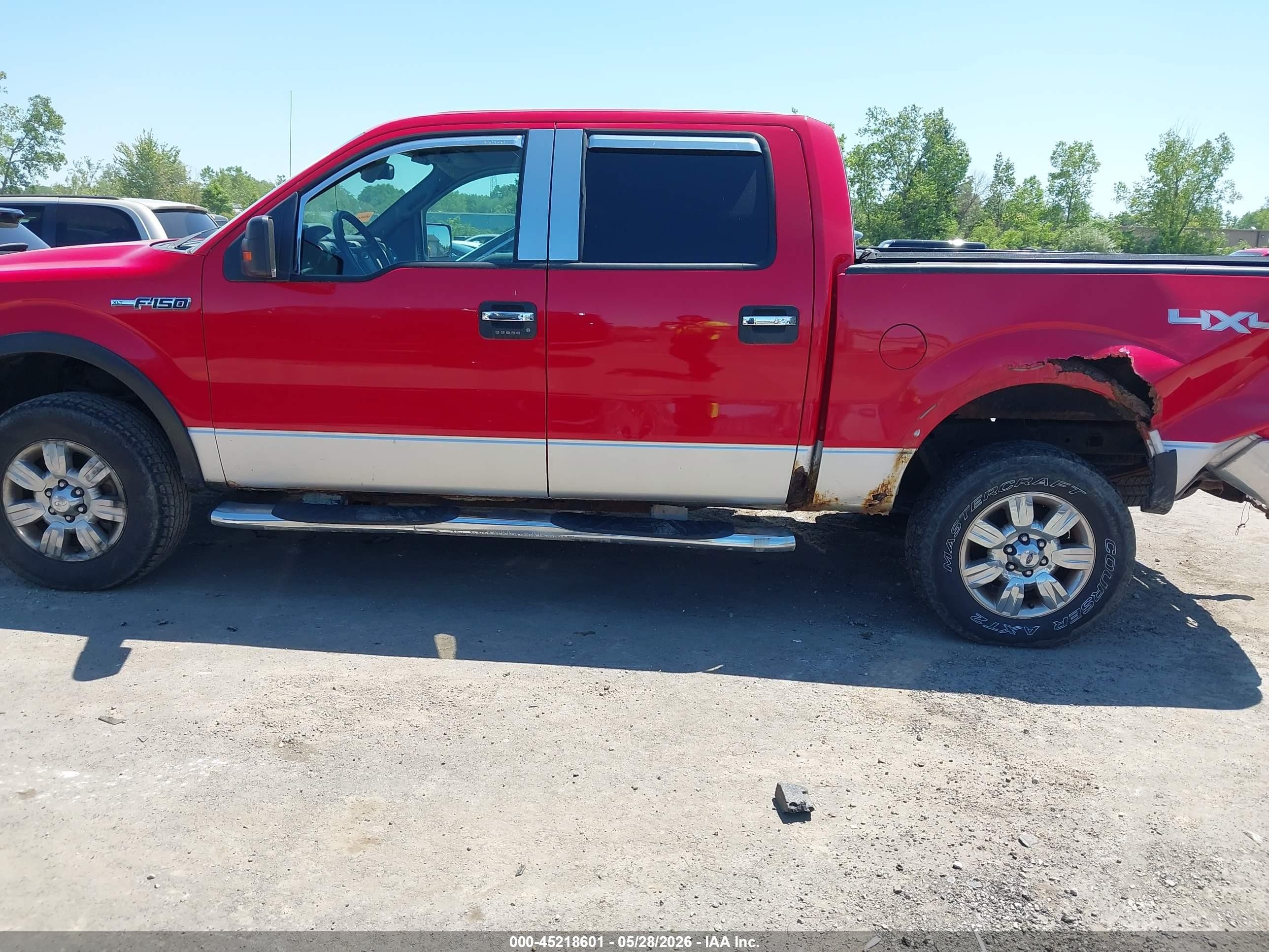 2010 Ford F-150 Fx4/harley-davidson/king Ranch/lariat/platinum/xl/xlt Red vin: 1FTFW1EV9AFA55676