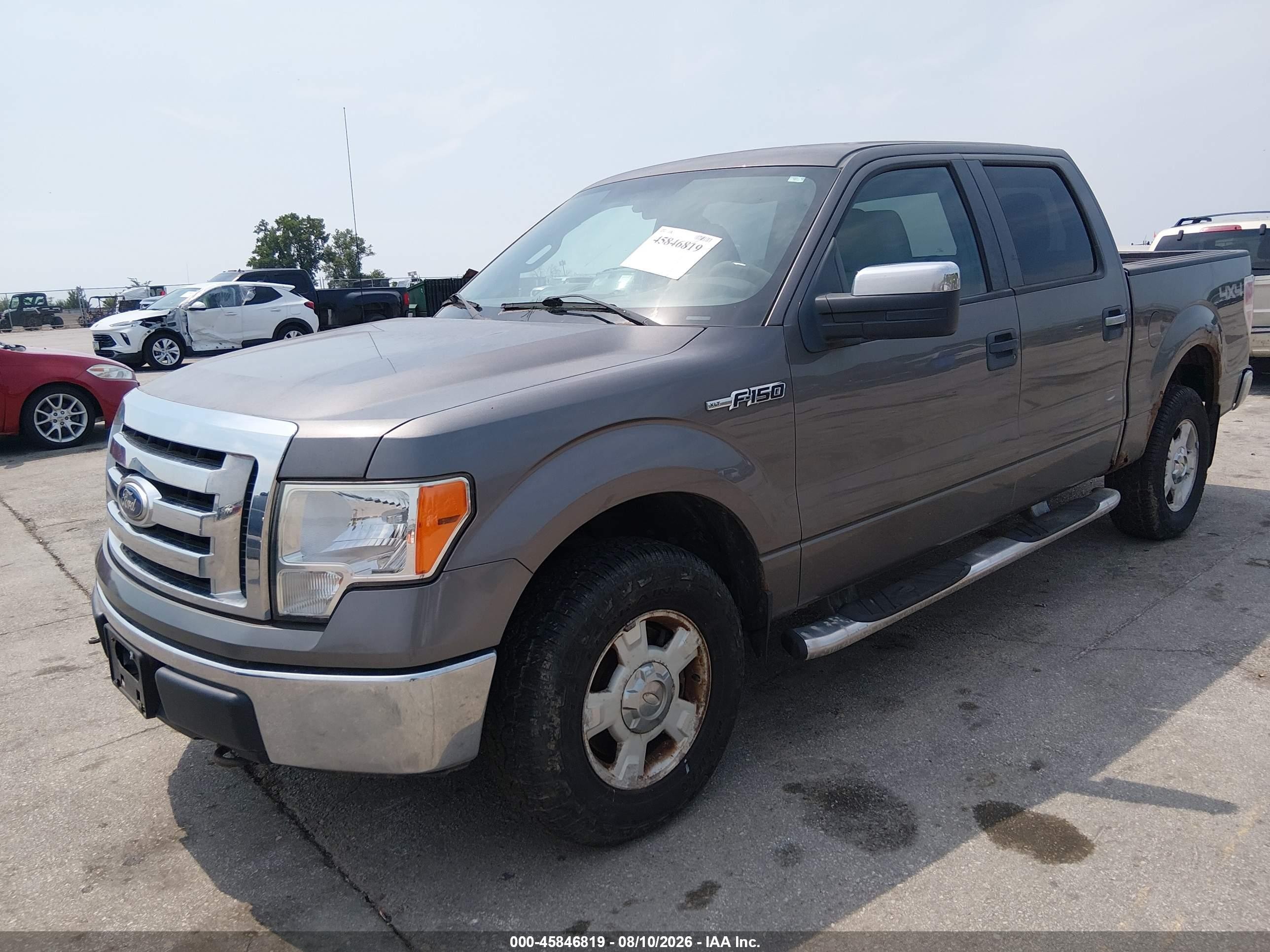 2010 Ford F-150   Gray vin: 1FTFW1EV9AFA93750