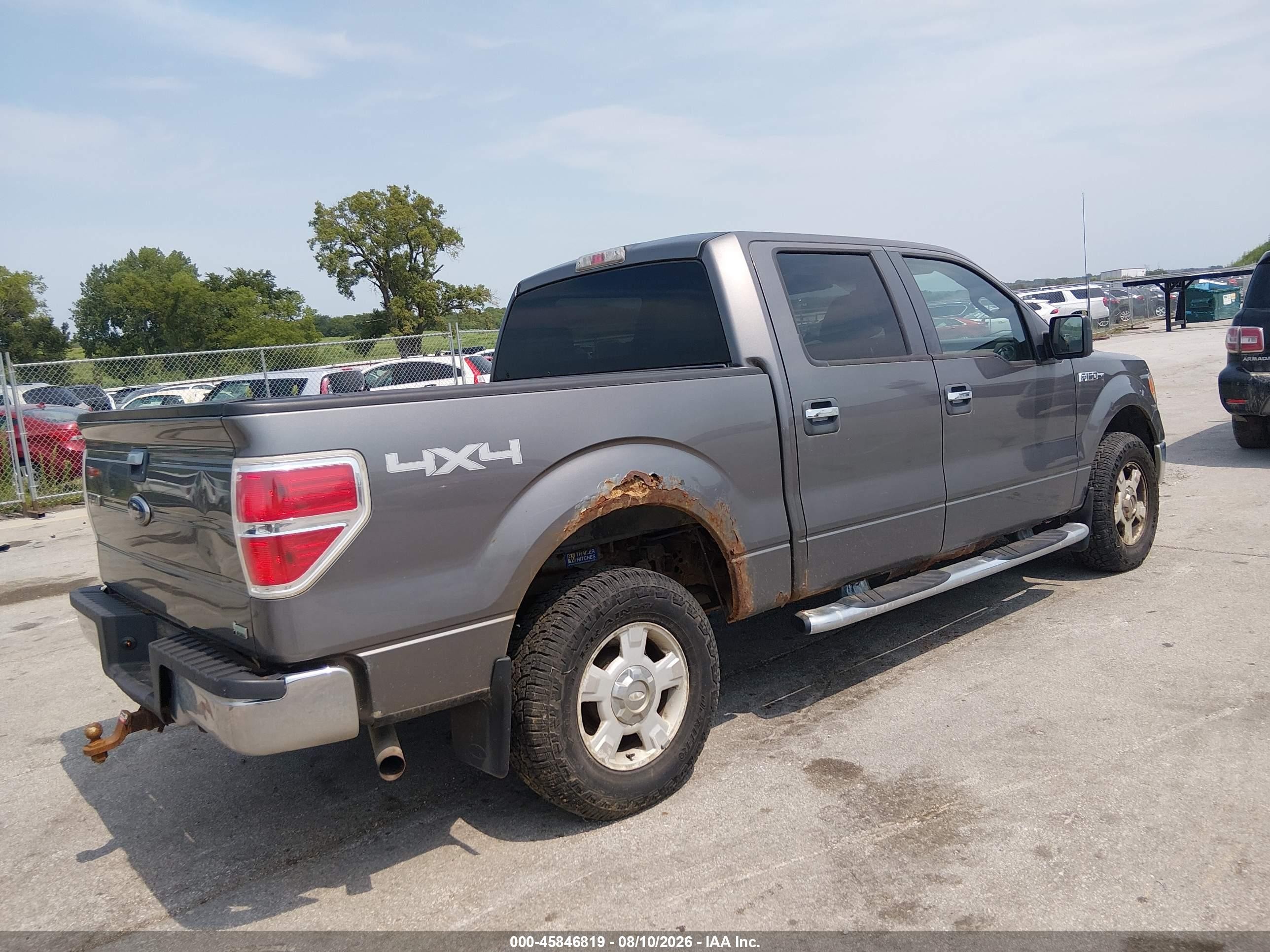 2010 Ford F-150   Gray vin: 1FTFW1EV9AFA93750