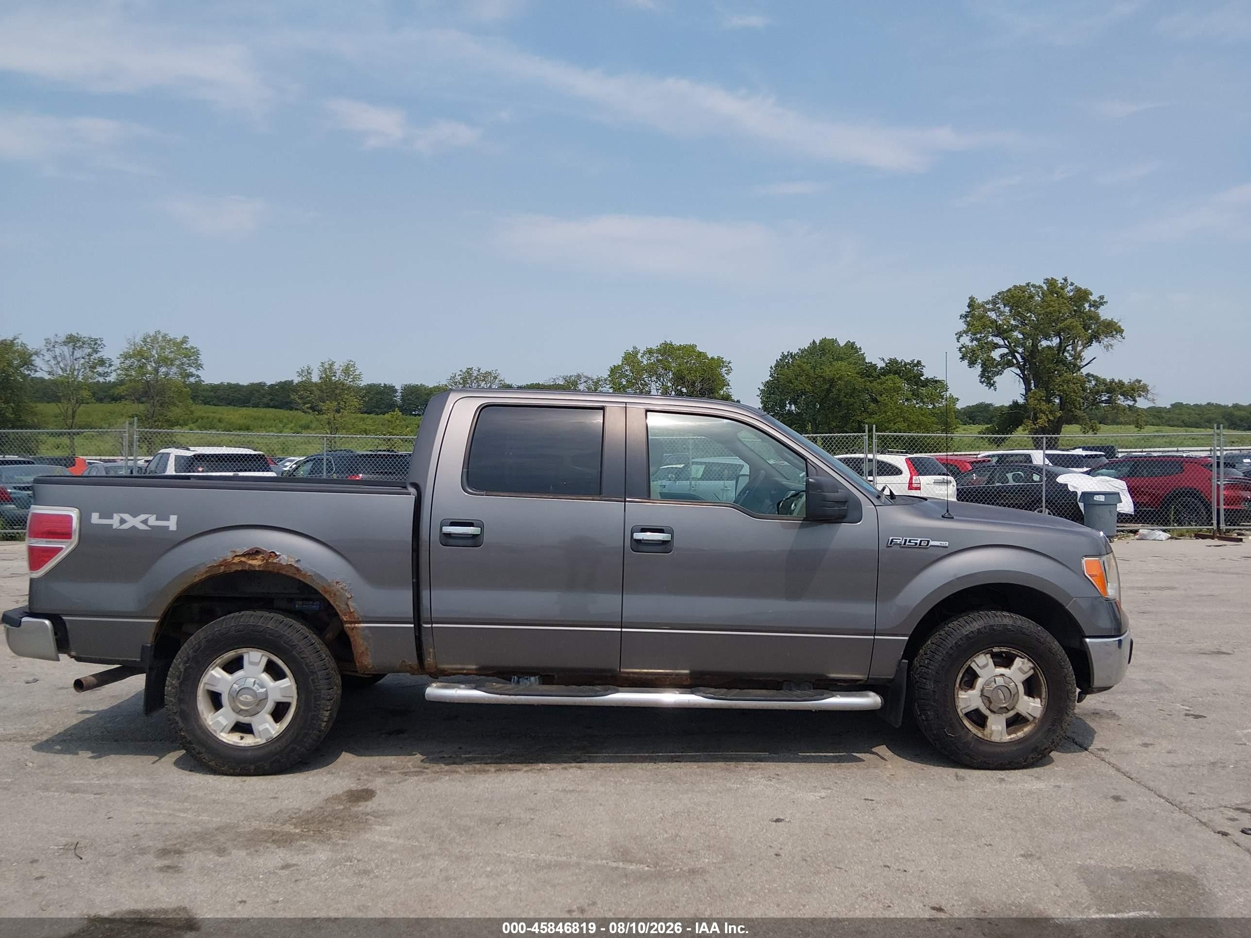 2010 Ford F-150   Gray vin: 1FTFW1EV9AFA93750