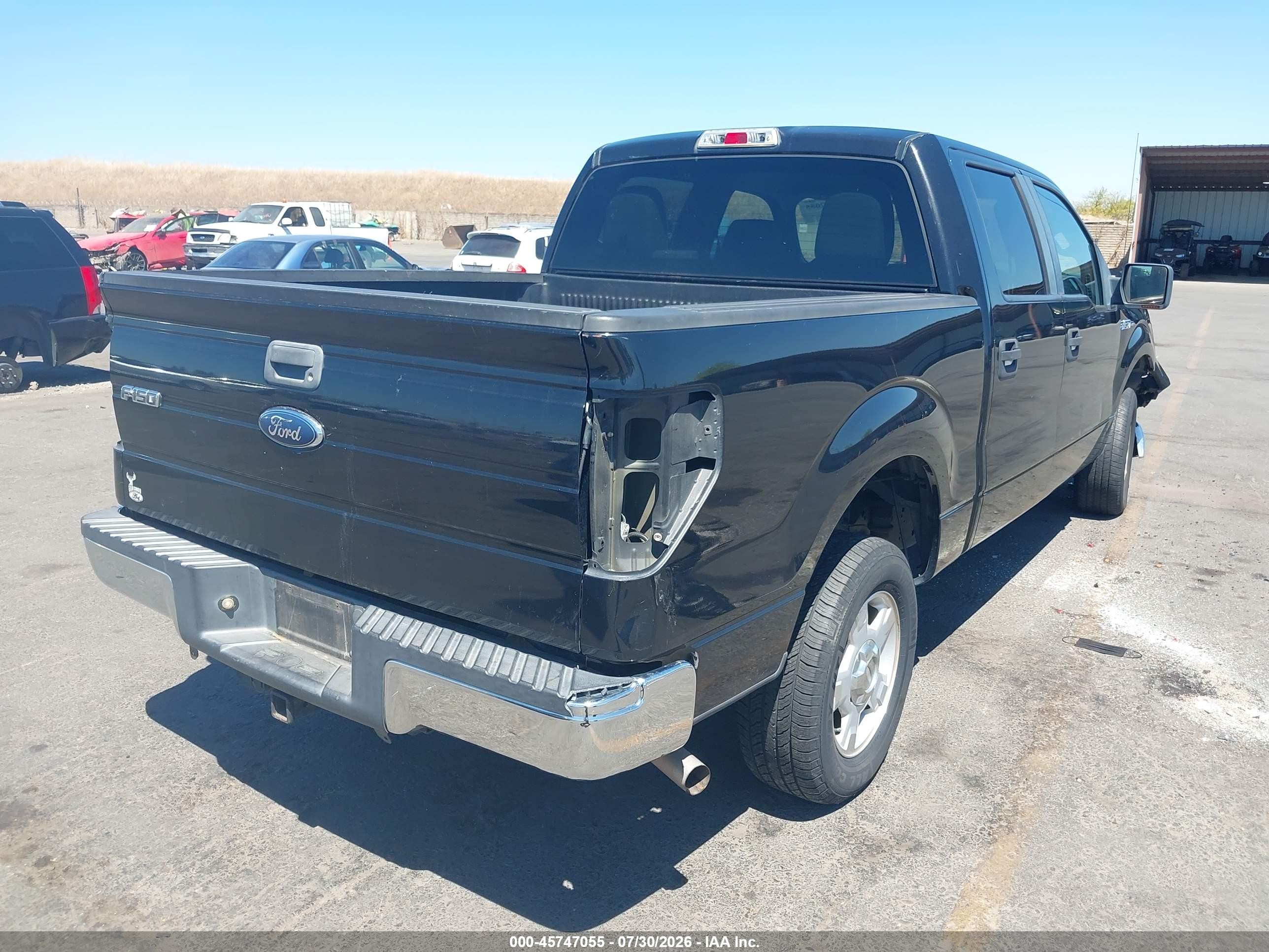 2010 Ford F-150 Fx4/harley-davidson/king Ranch/lariat/platinum/xl/xlt Black vin: 1FTFW1EV9AFB06075