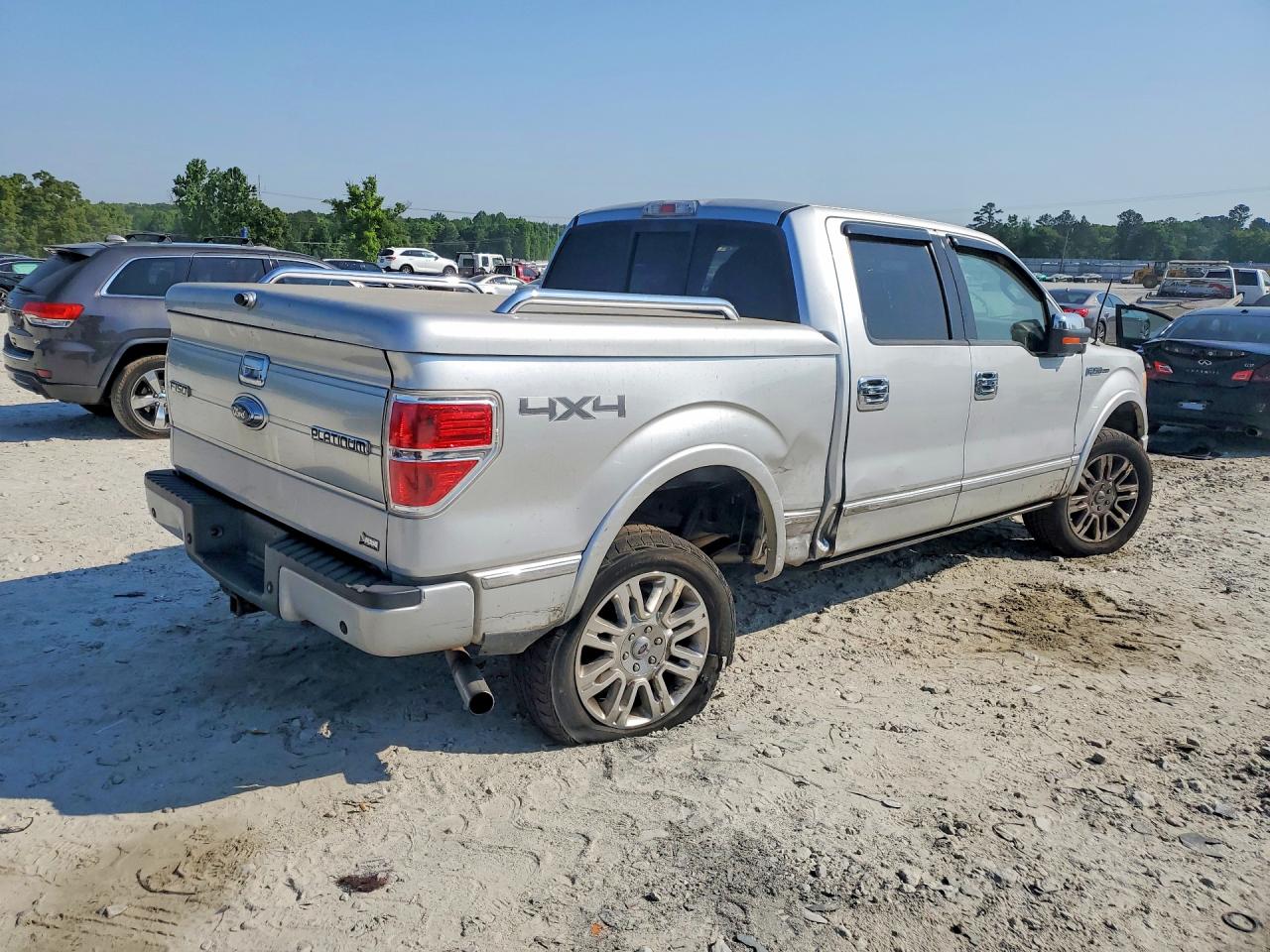 2010 Ford F150 Supercrew Серебряный vin: 1FTFW1EV9AFB21479