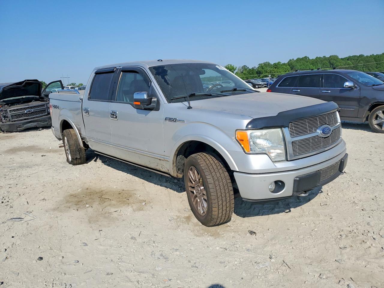 2010 Ford F150 Supercrew Серебряный vin: 1FTFW1EV9AFB21479