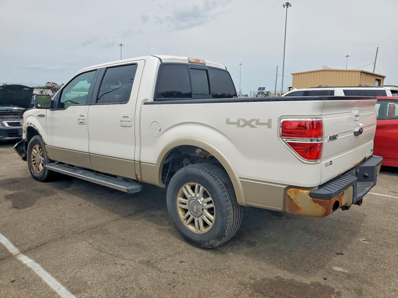 2010 Ford F150 Supercrew White vin: 1FTFW1EV9AFB22647
