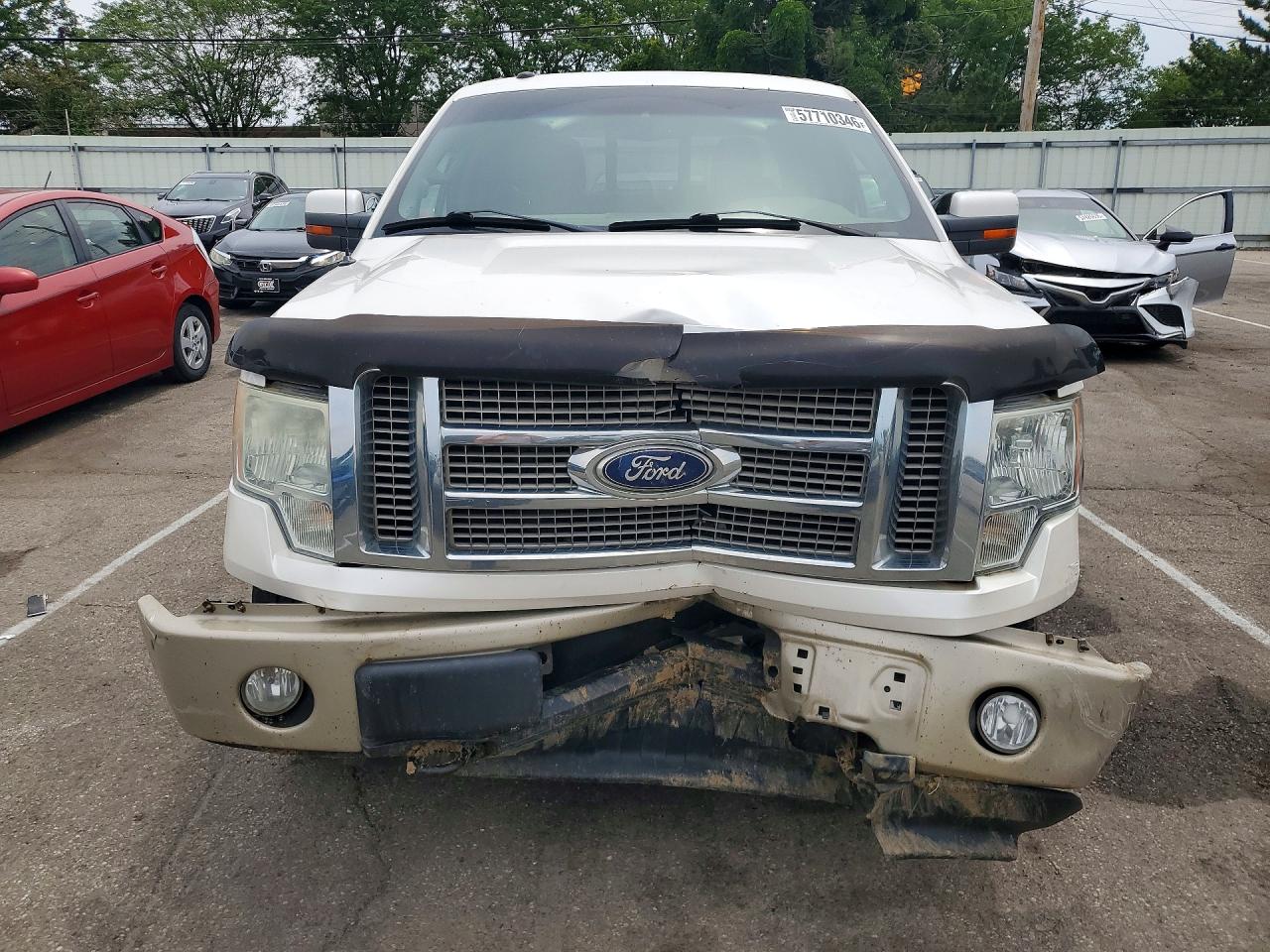 2010 Ford F150 Supercrew White vin: 1FTFW1EV9AFB22647