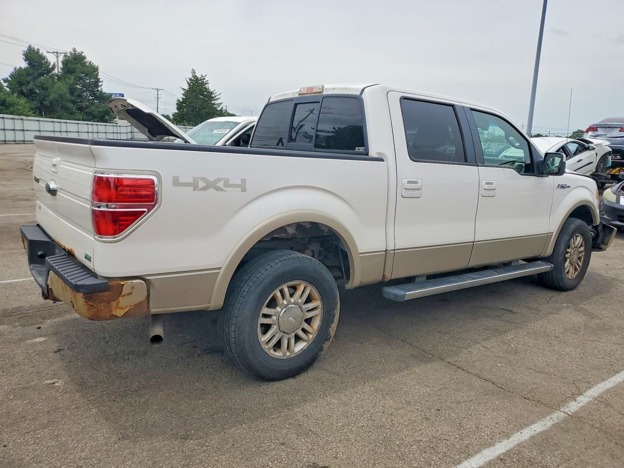 2010 Ford F150 Supercrew White vin: 1FTFW1EV9AFB22647