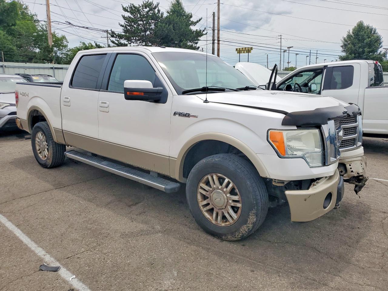 2010 Ford F150 Supercrew White vin: 1FTFW1EV9AFB22647