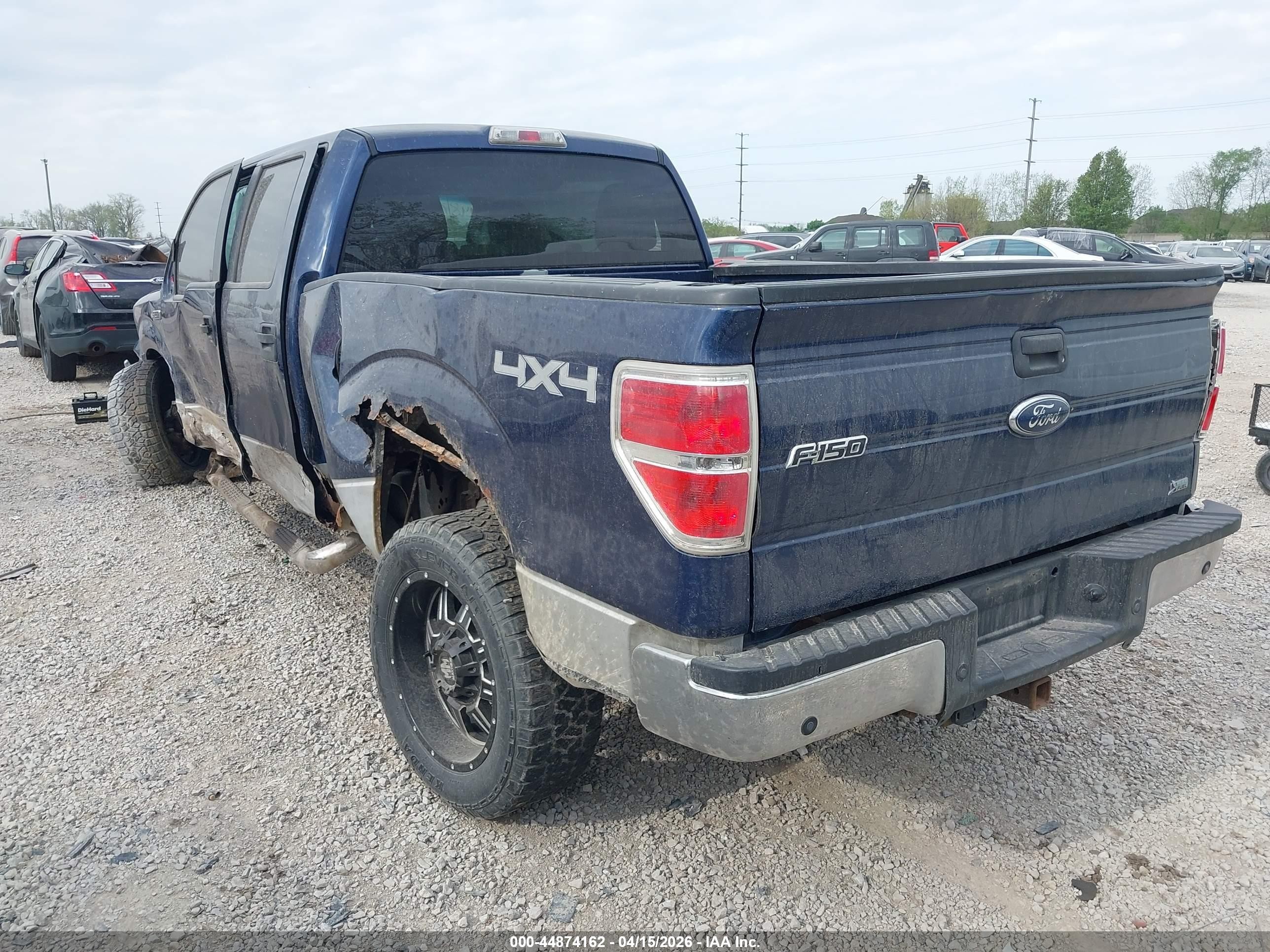 2010 Ford F-150 Fx4/harley-davidson/king Ranch/lariat/platinum/xl/xlt Blue vin: 1FTFW1EV9AFB36757