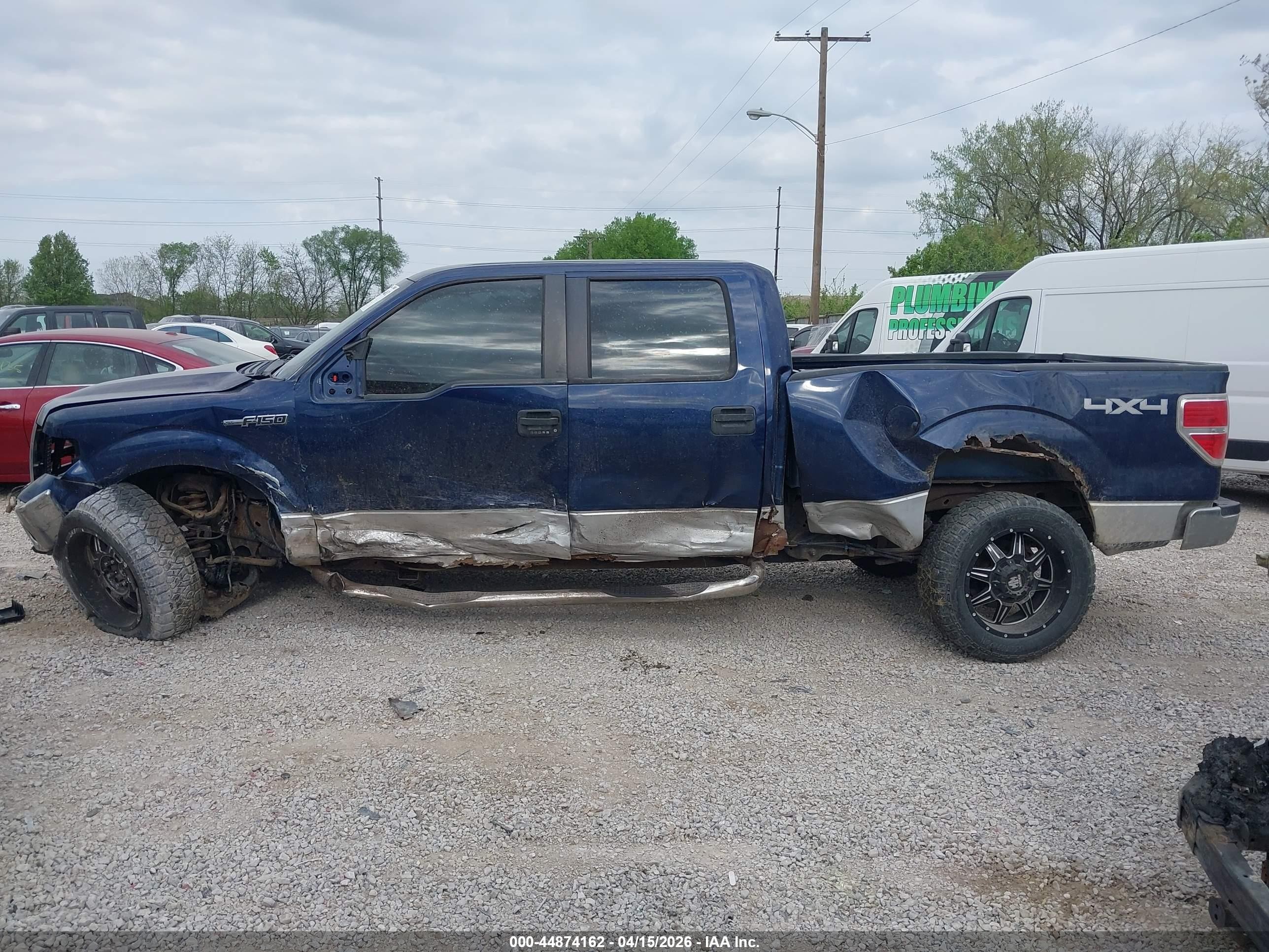2010 Ford F-150 Fx4/harley-davidson/king Ranch/lariat/platinum/xl/xlt Blue vin: 1FTFW1EV9AFB36757