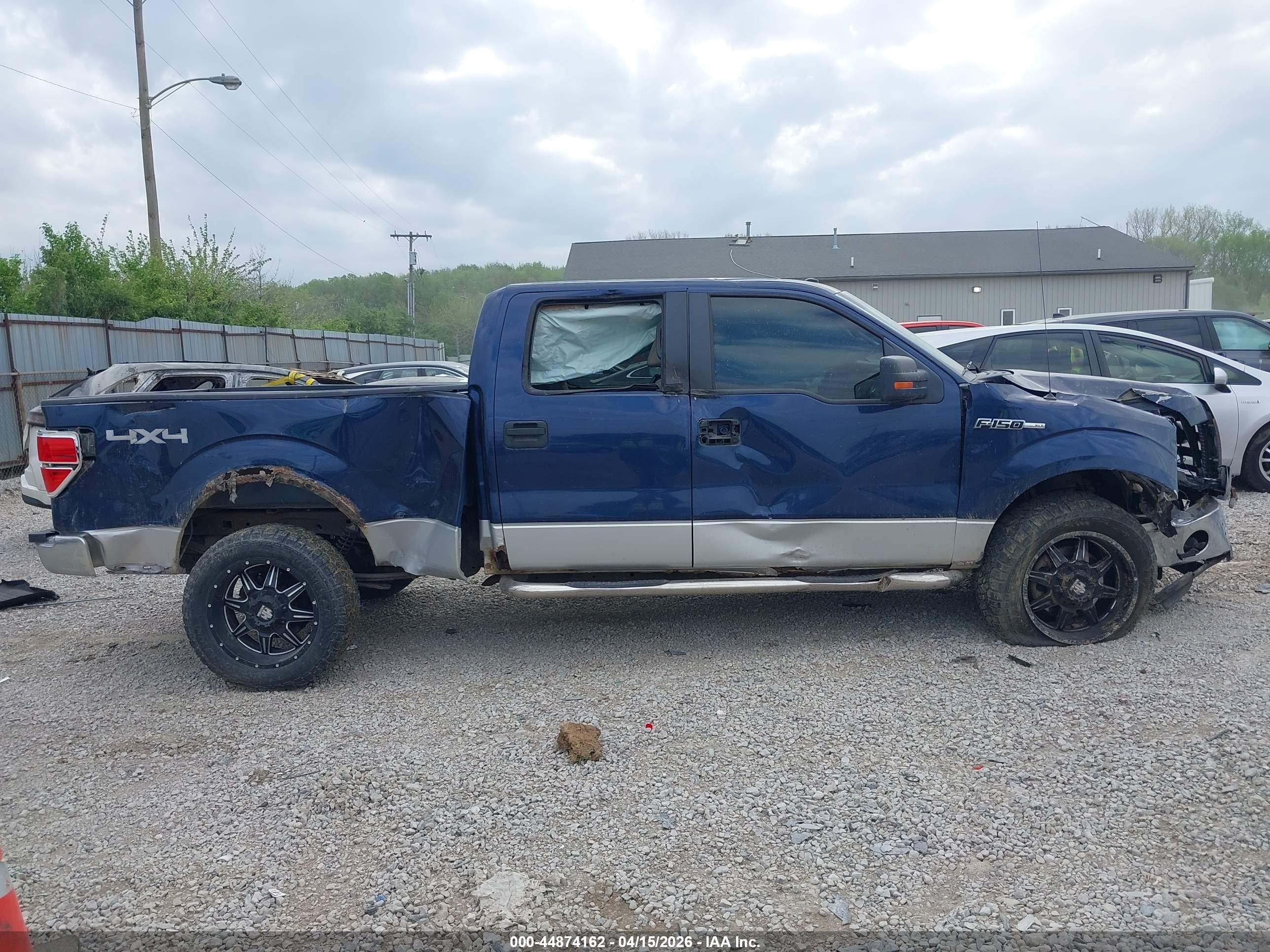 2010 Ford F-150 Fx4/harley-davidson/king Ranch/lariat/platinum/xl/xlt Blue vin: 1FTFW1EV9AFB36757