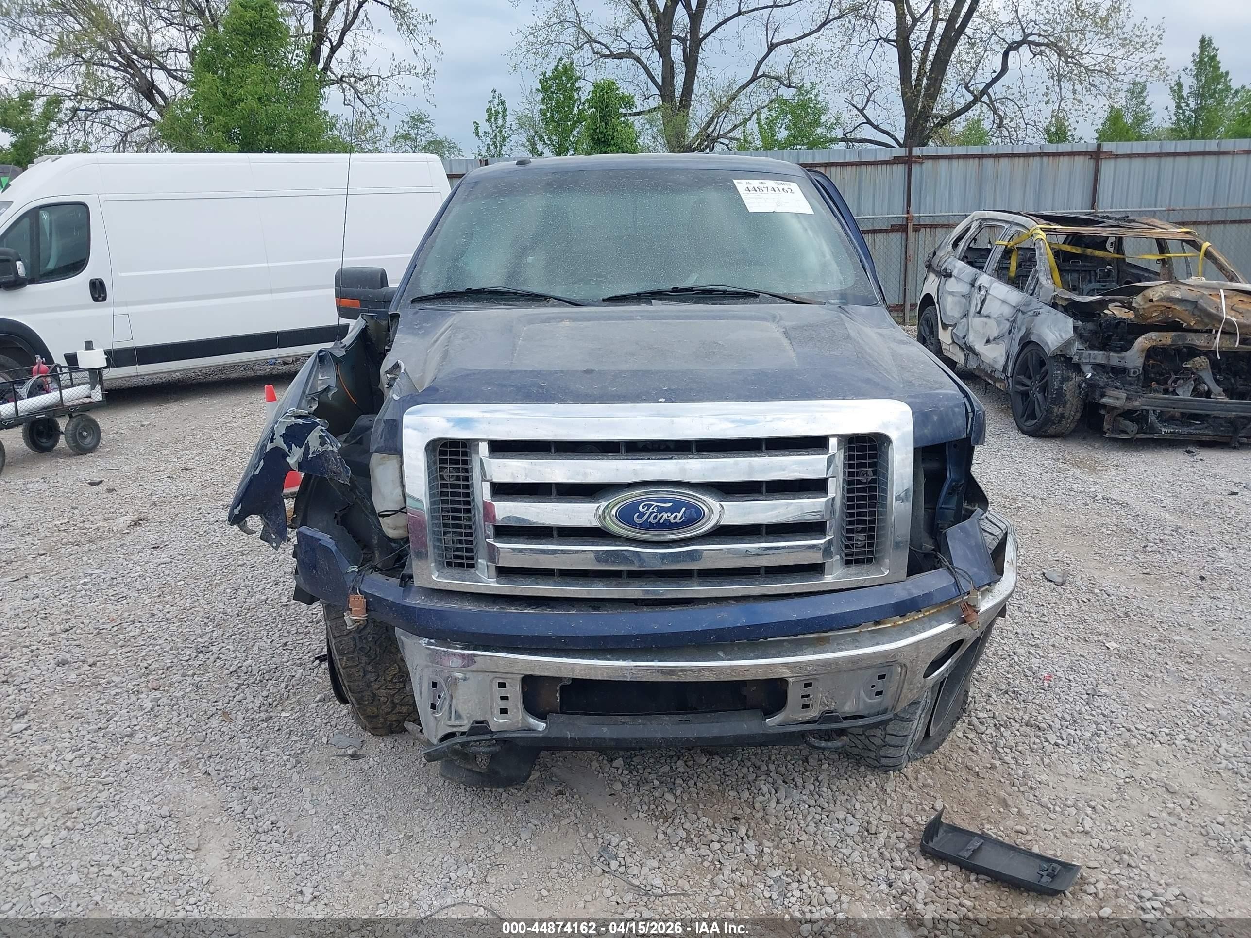 2010 Ford F-150 Fx4/harley-davidson/king Ranch/lariat/platinum/xl/xlt Blue vin: 1FTFW1EV9AFB36757