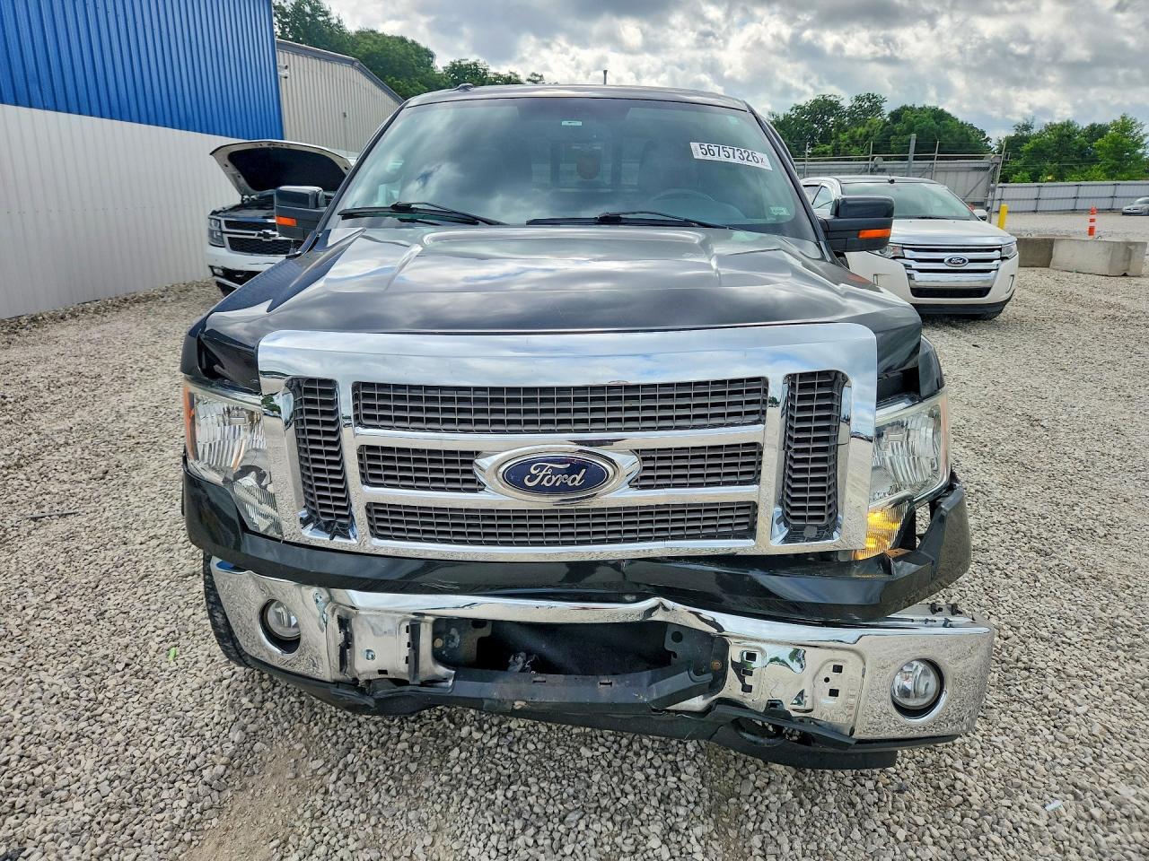 2010 Ford F150 Supercrew Black vin: 1FTFW1EV9AFB47936