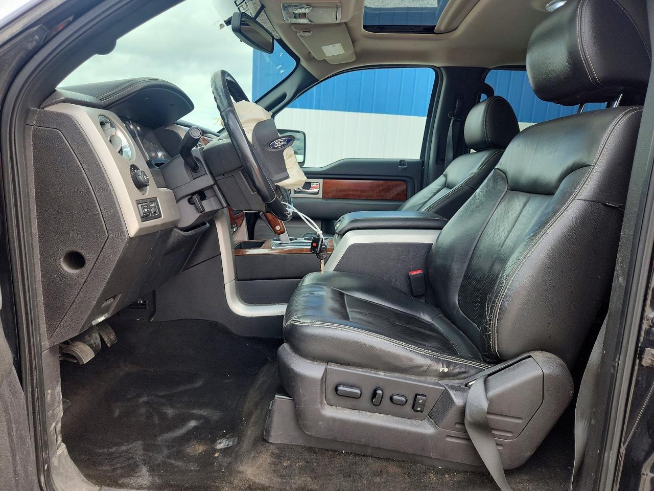 2010 Ford F150 Supercrew Black vin: 1FTFW1EV9AFB47936