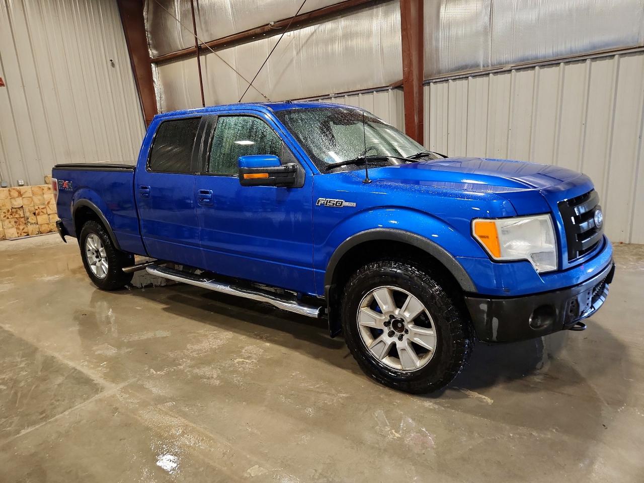 2010 Ford F150 Supercrew Blue vin: 1FTFW1EV9AFB70567