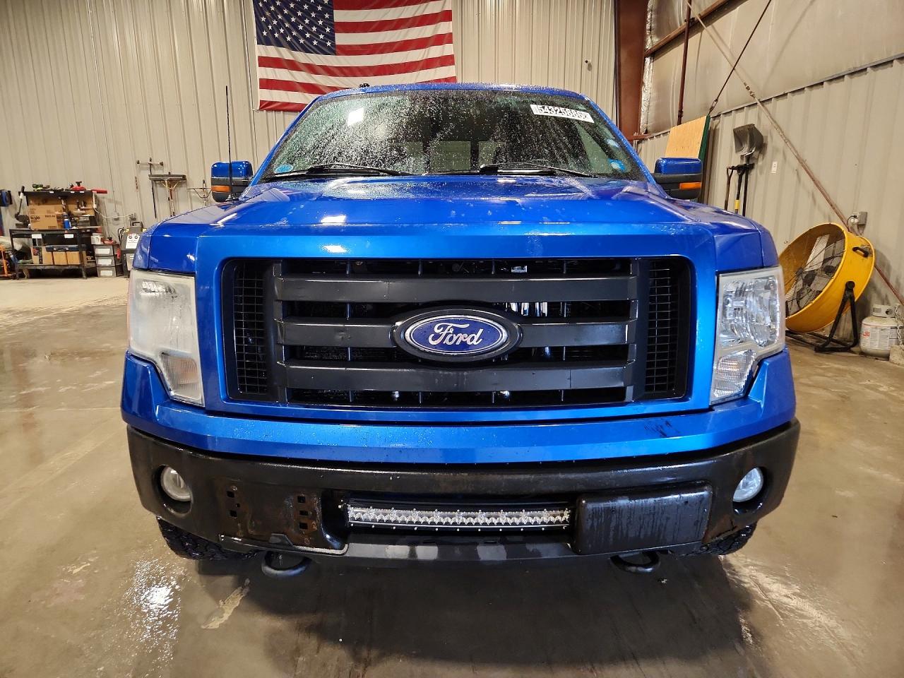 2010 Ford F150 Supercrew Blue vin: 1FTFW1EV9AFB70567
