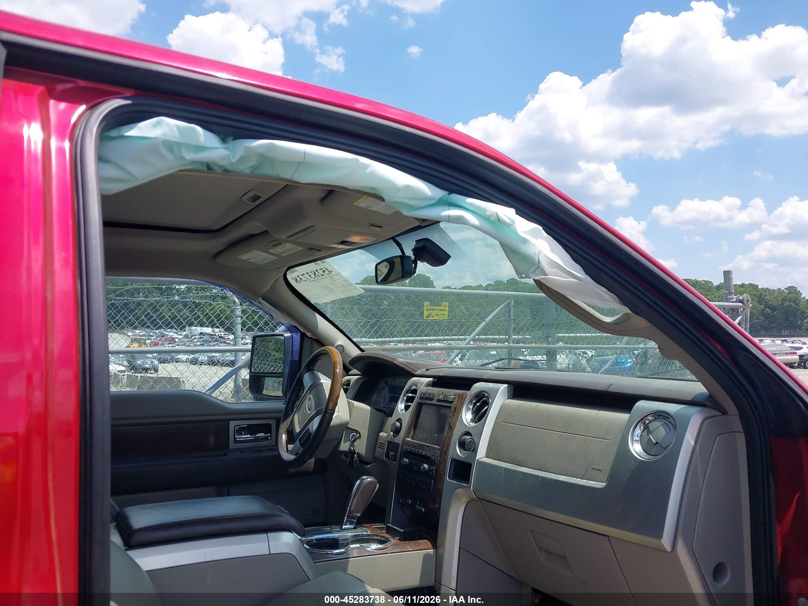 2010 Ford F-150 Fx4/harley-davidson/king Ranch/lariat/platinum/xl/xlt Red vin: 1FTFW1EV9AFB73887