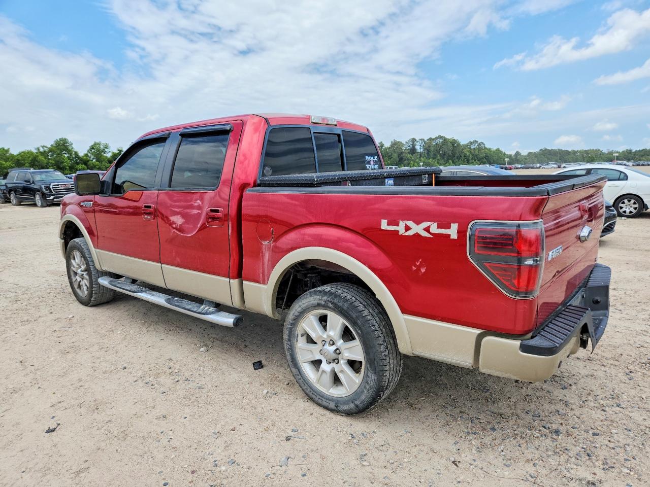 2010 Ford F150 Supercrew Red vin: 1FTFW1EV9AFB83061