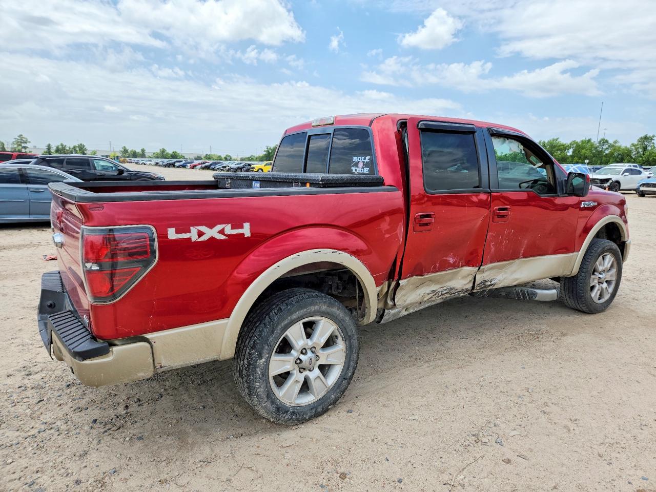2010 Ford F150 Supercrew Red vin: 1FTFW1EV9AFB83061