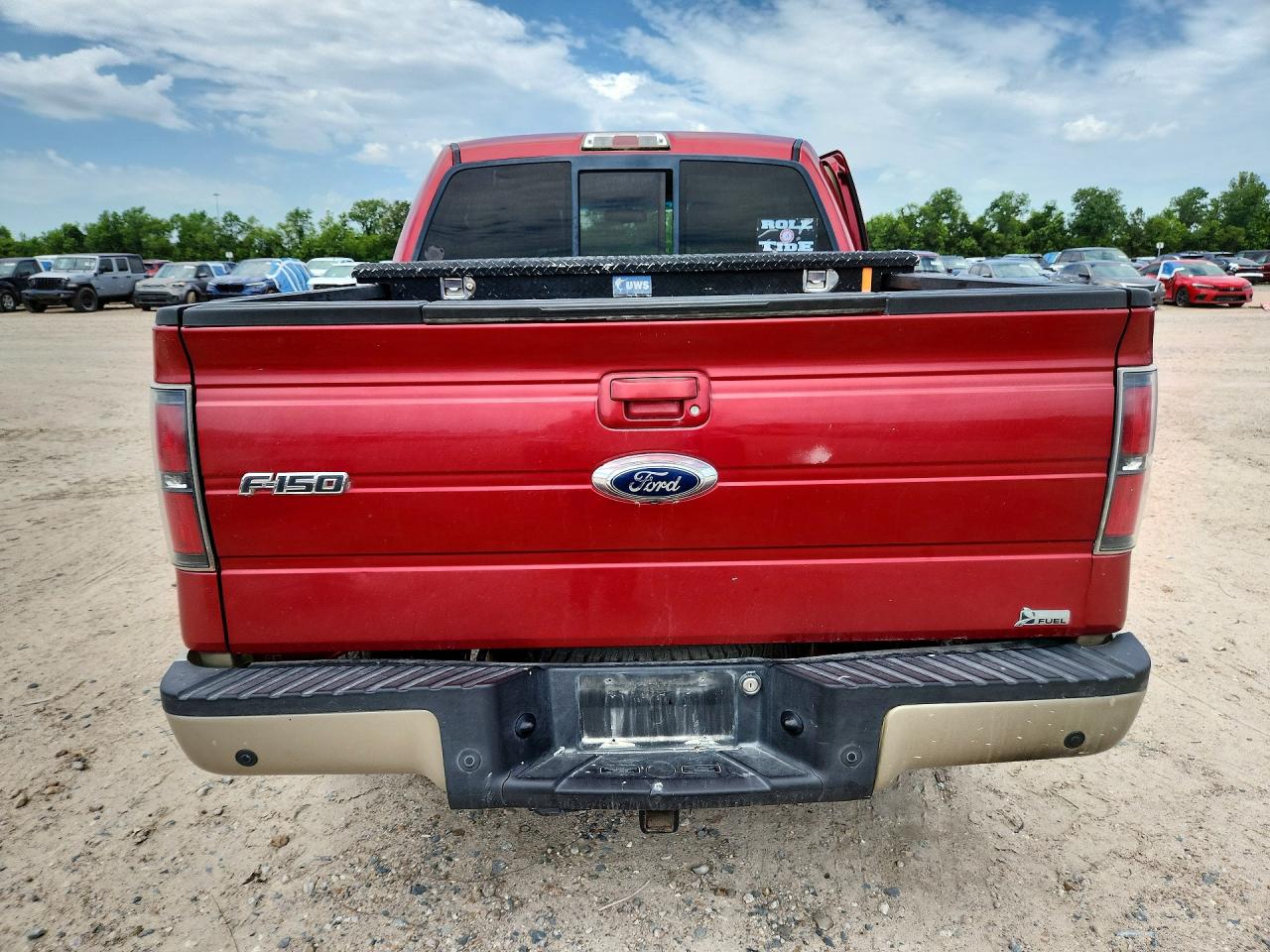 2010 Ford F150 Supercrew Red vin: 1FTFW1EV9AFB83061