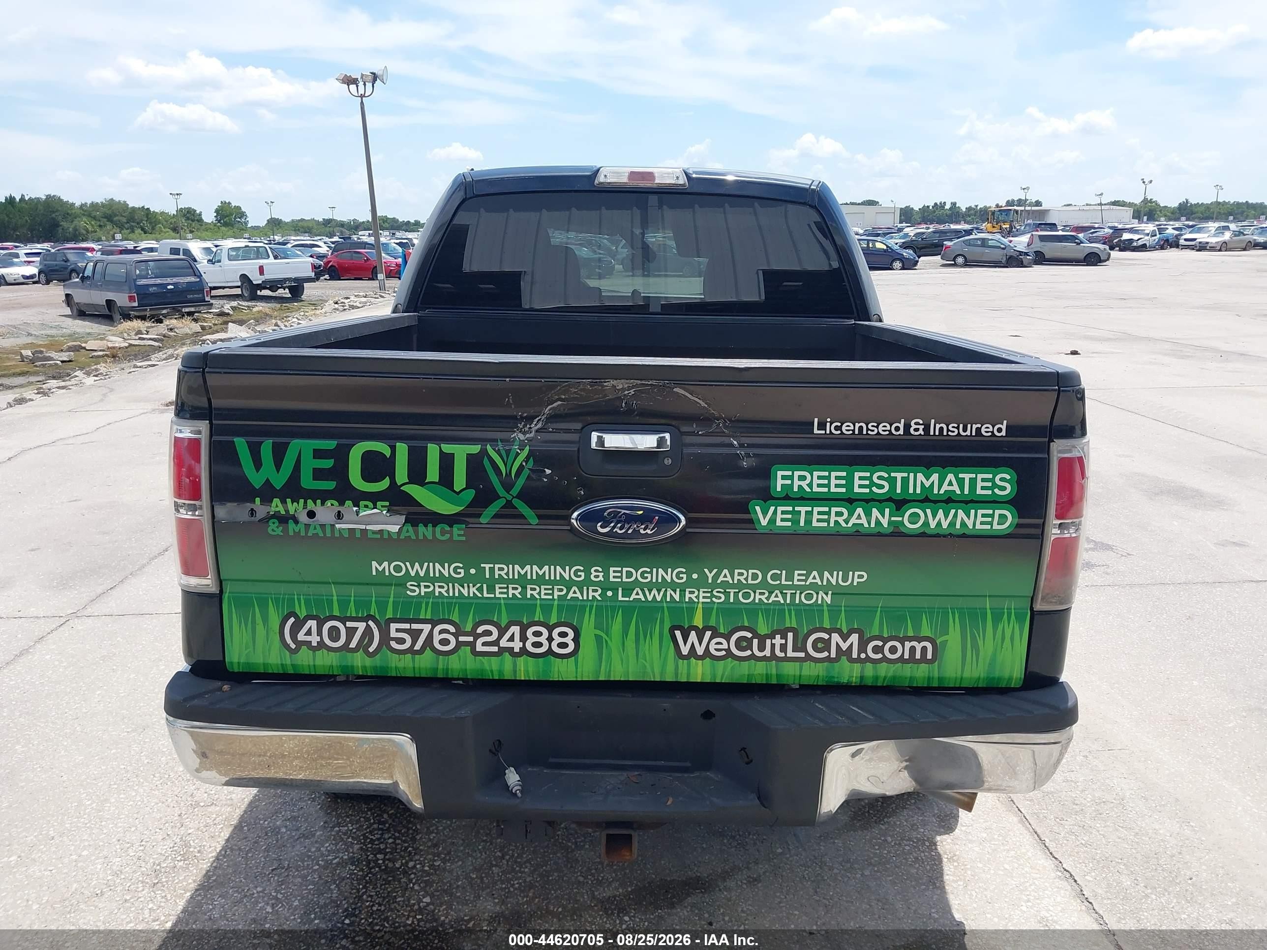 2010 Ford F-150 Fx4/harley-davidson/king Ranch/lariat/platinum/xl/xlt Black vin: 1FTFW1EV9AFC02949