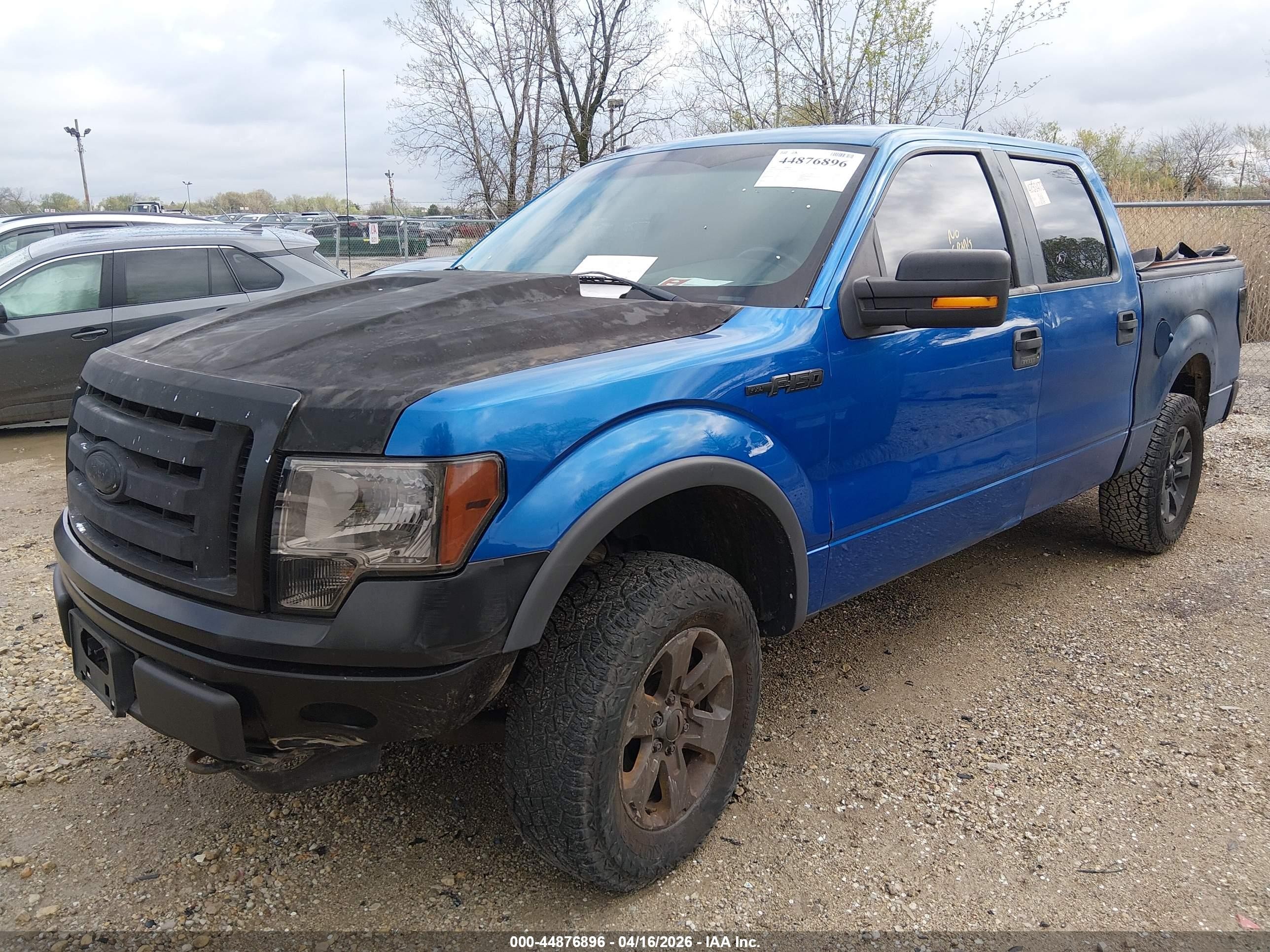 2010 Ford F-150   Blue vin: 1FTFW1EV9AFC10324