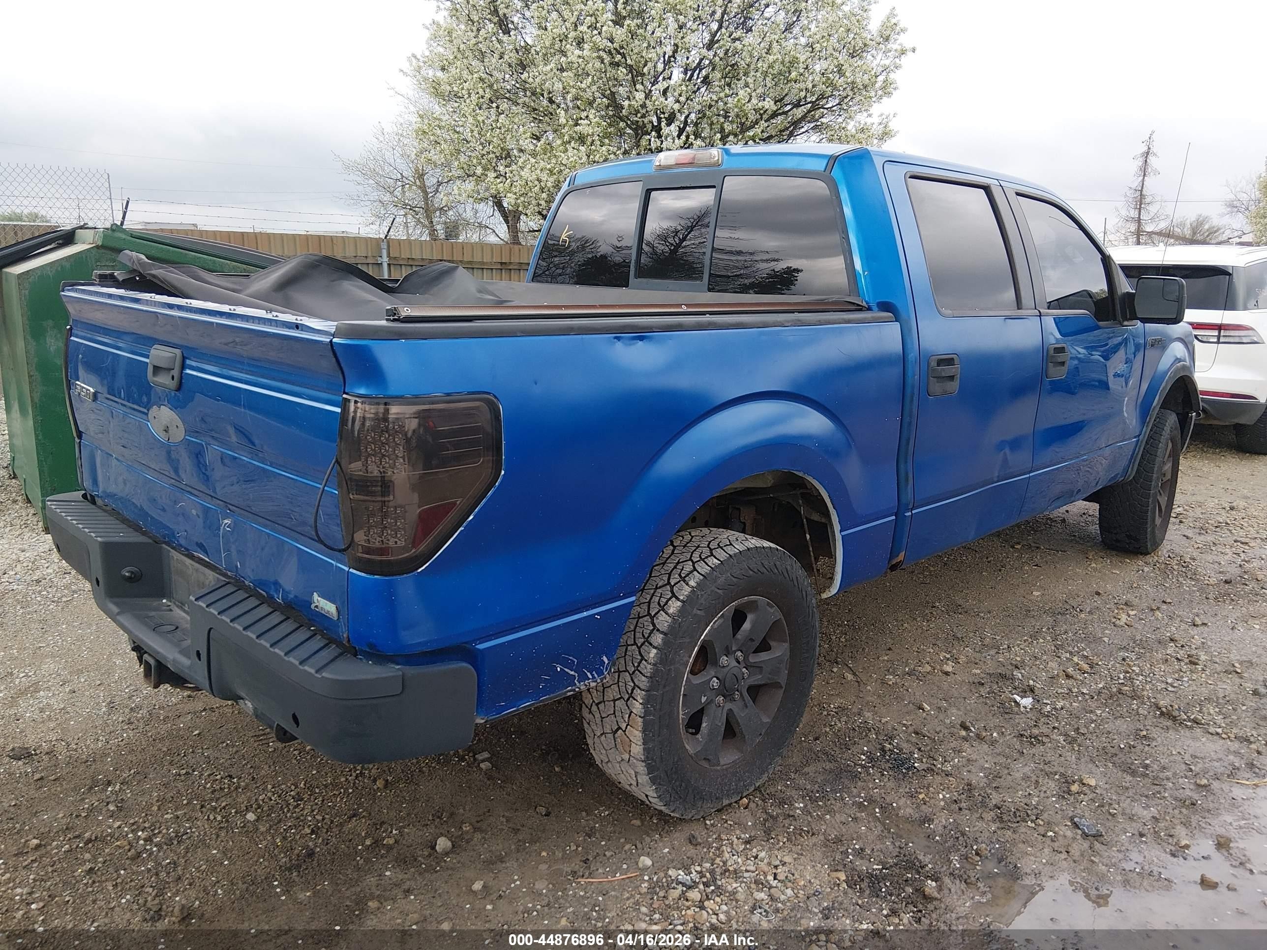 2010 Ford F-150   Blue vin: 1FTFW1EV9AFC10324