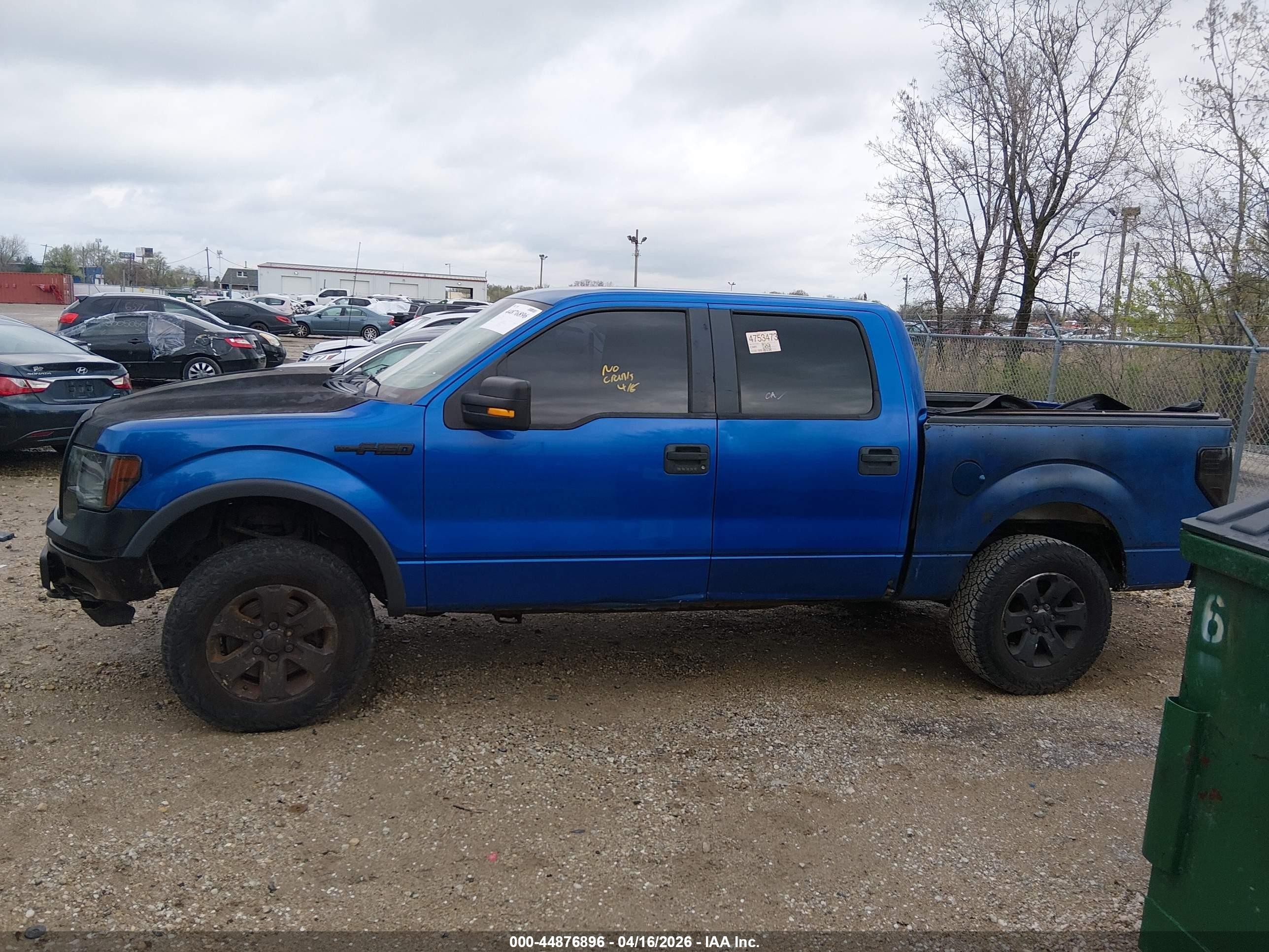 2010 Ford F-150   Blue vin: 1FTFW1EV9AFC10324