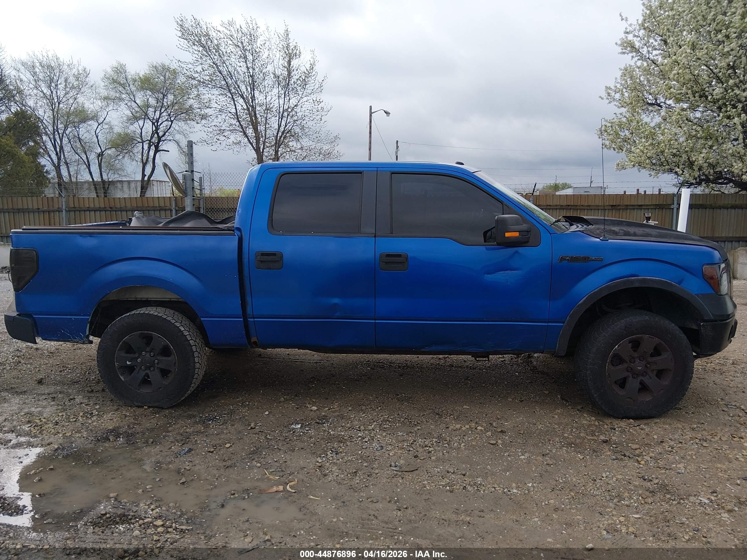 2010 Ford F-150   Blue vin: 1FTFW1EV9AFC10324