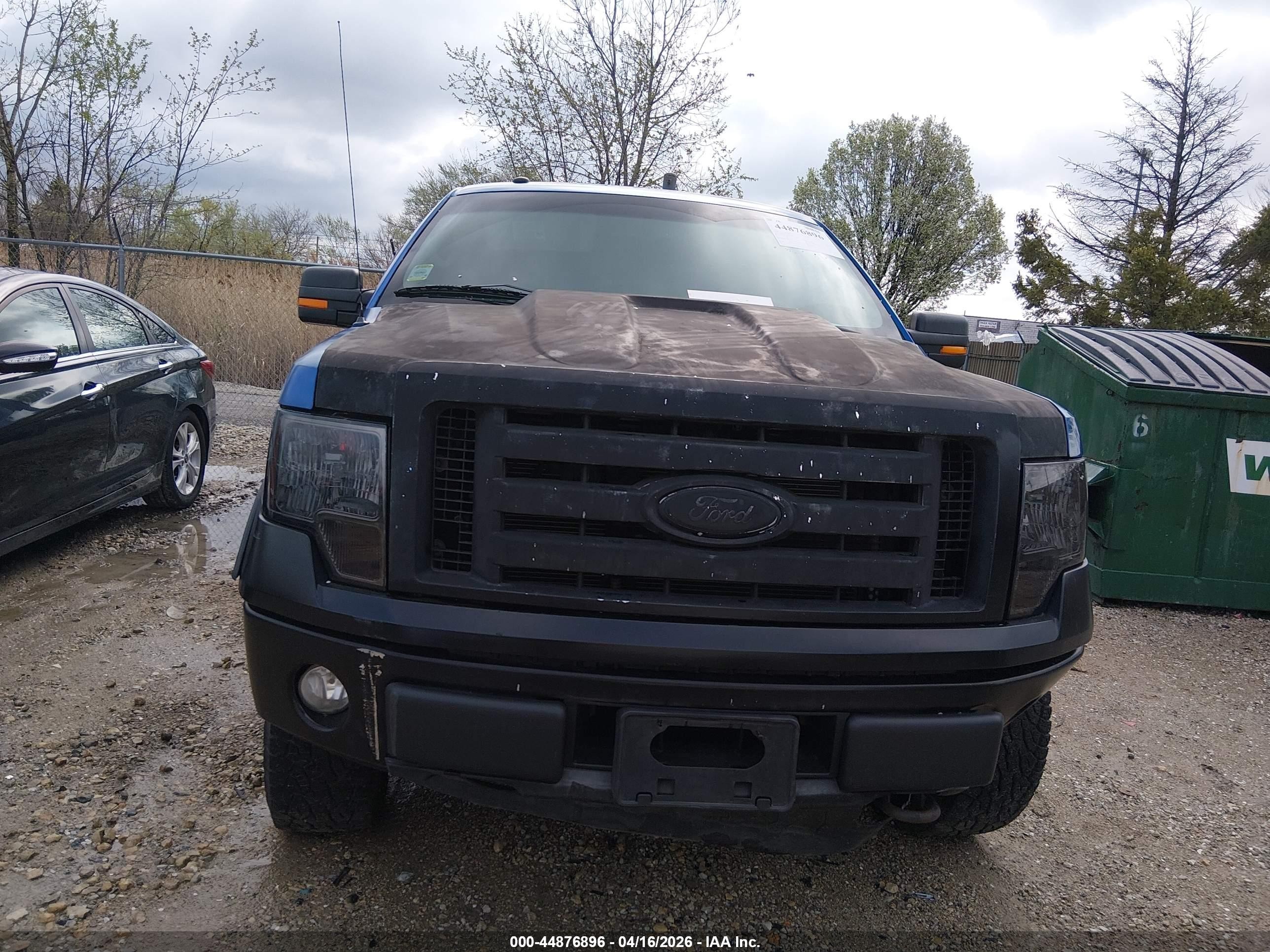 2010 Ford F-150   Blue vin: 1FTFW1EV9AFC10324