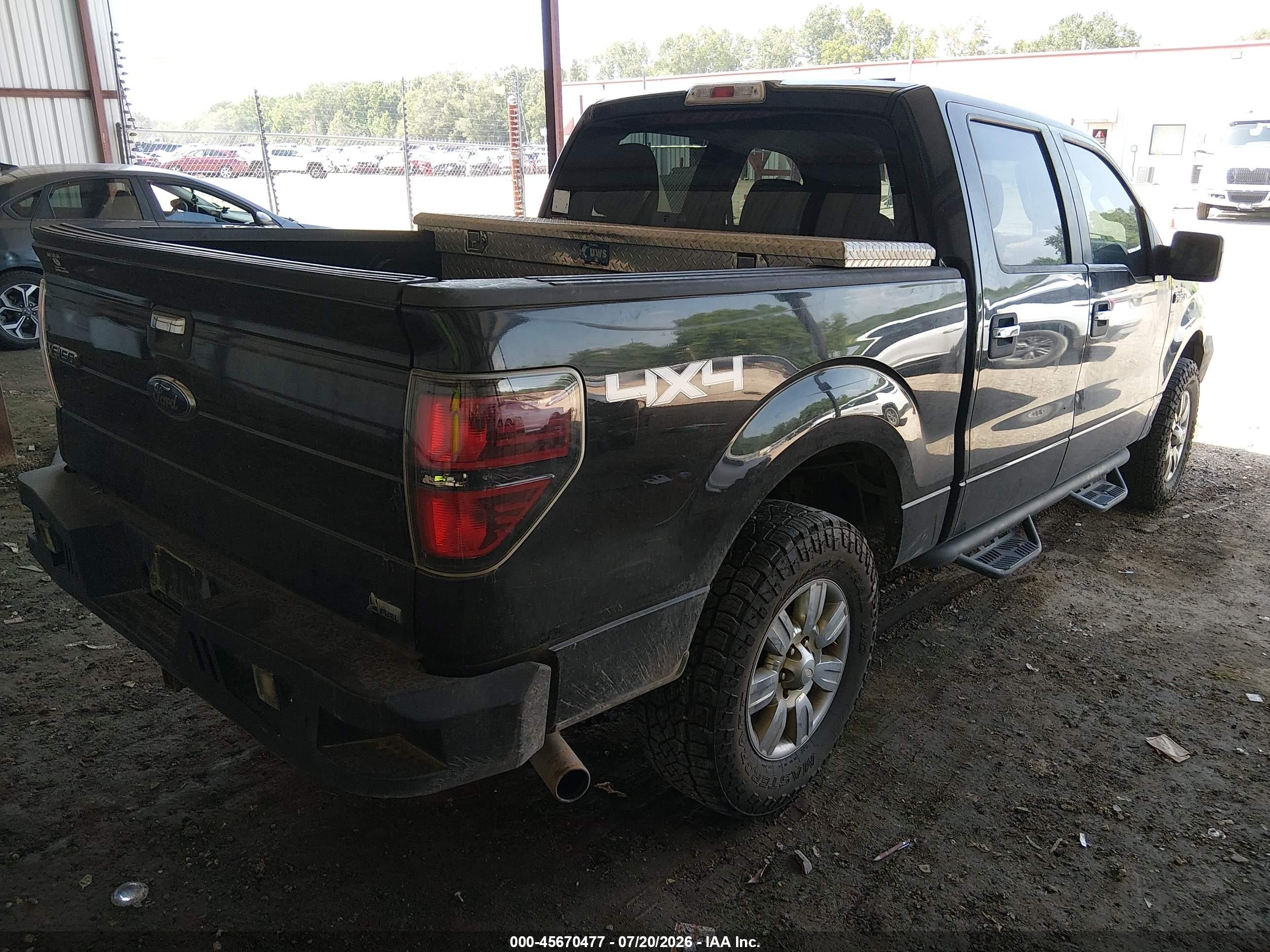 2010 Ford F-150 Fx4/harley-davidson/king Ranch/lariat/platinum/xl/xlt Black vin: 1FTFW1EV9AFC44697