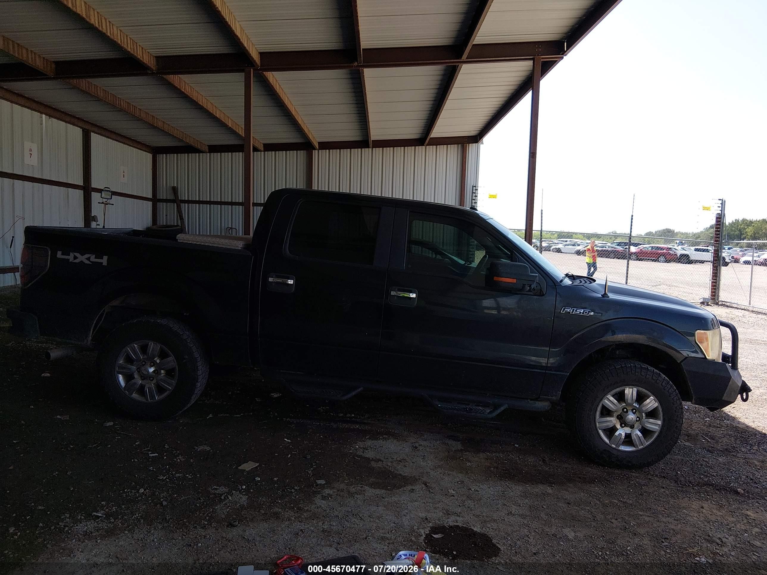 2010 Ford F-150 Fx4/harley-davidson/king Ranch/lariat/platinum/xl/xlt Black vin: 1FTFW1EV9AFC44697