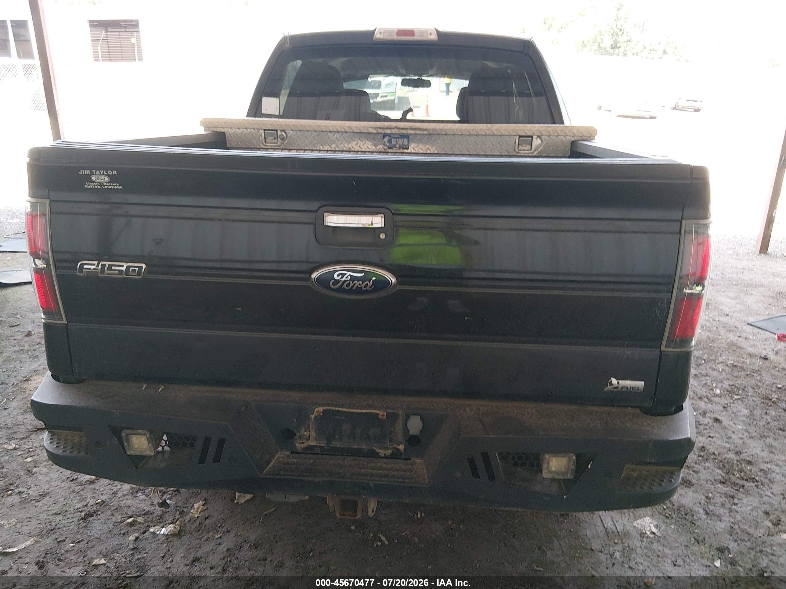 2010 Ford F-150 Fx4/harley-davidson/king Ranch/lariat/platinum/xl/xlt Black vin: 1FTFW1EV9AFC44697