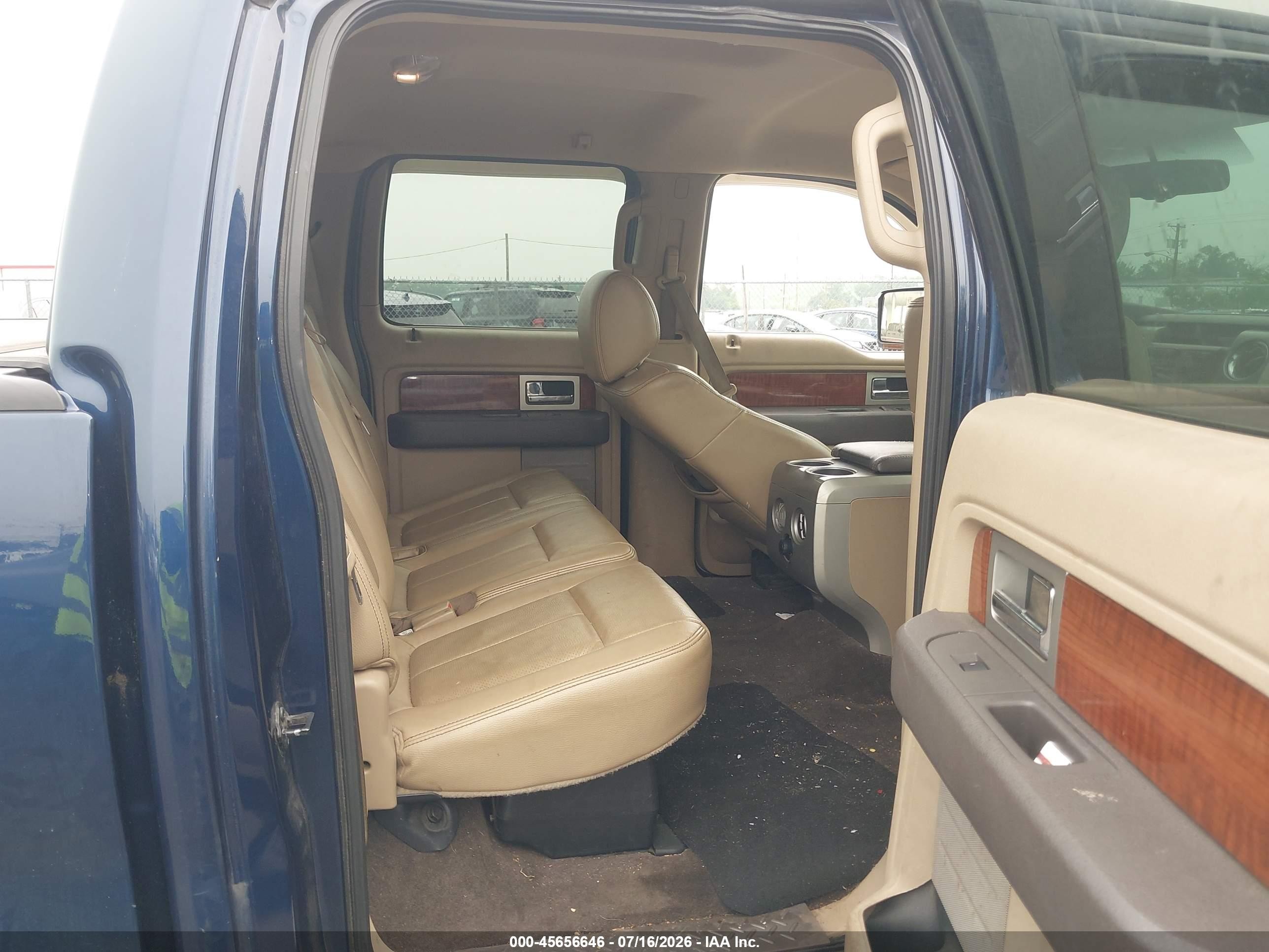 2010 Ford F-150 Fx4/harley-davidson/king Ranch/lariat/platinum/xl/xlt Blue vin: 1FTFW1EV9AFD37929